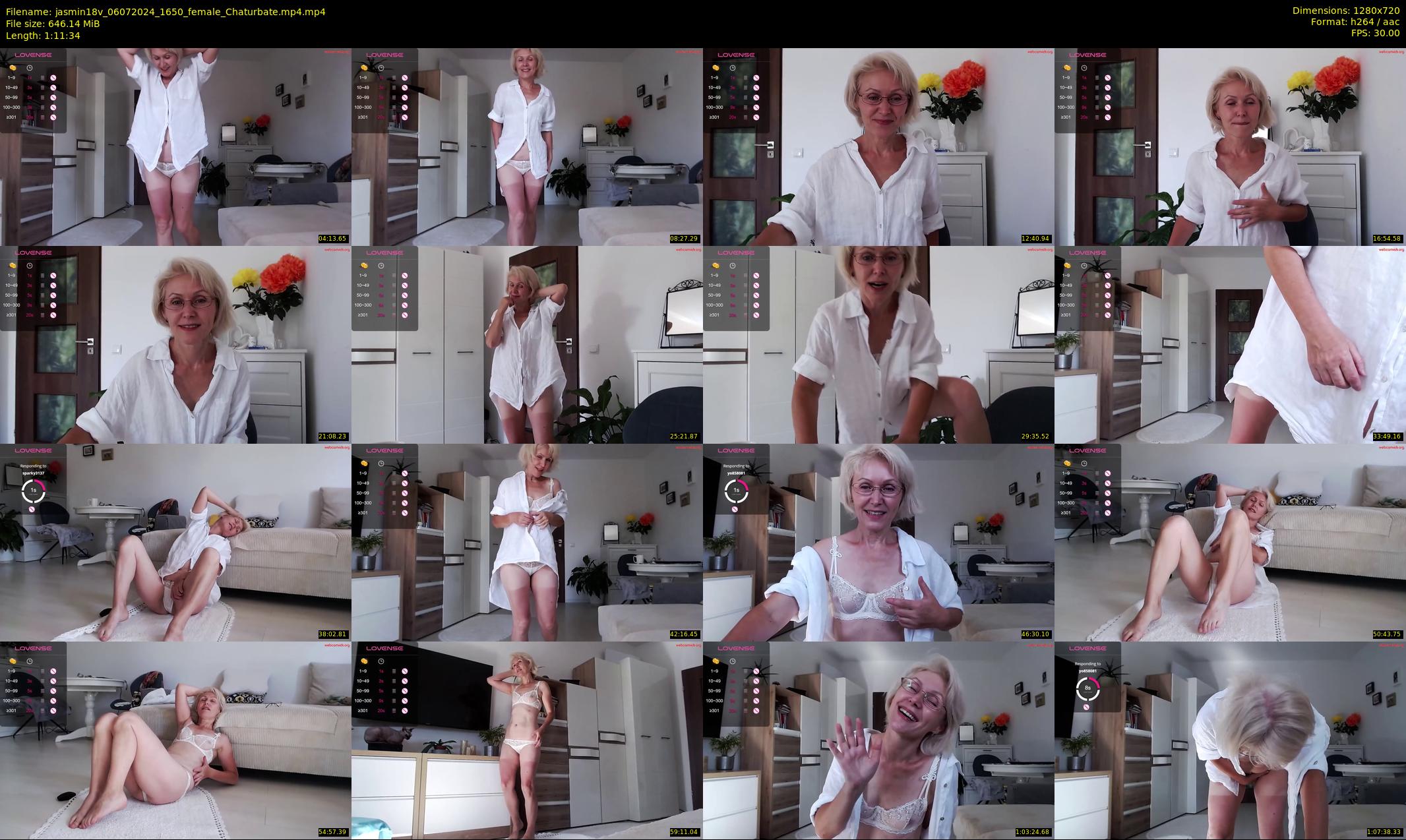 jasmin18v — 72 minute Chaturbate female cam show recording, 720p, Jul 6, 2024