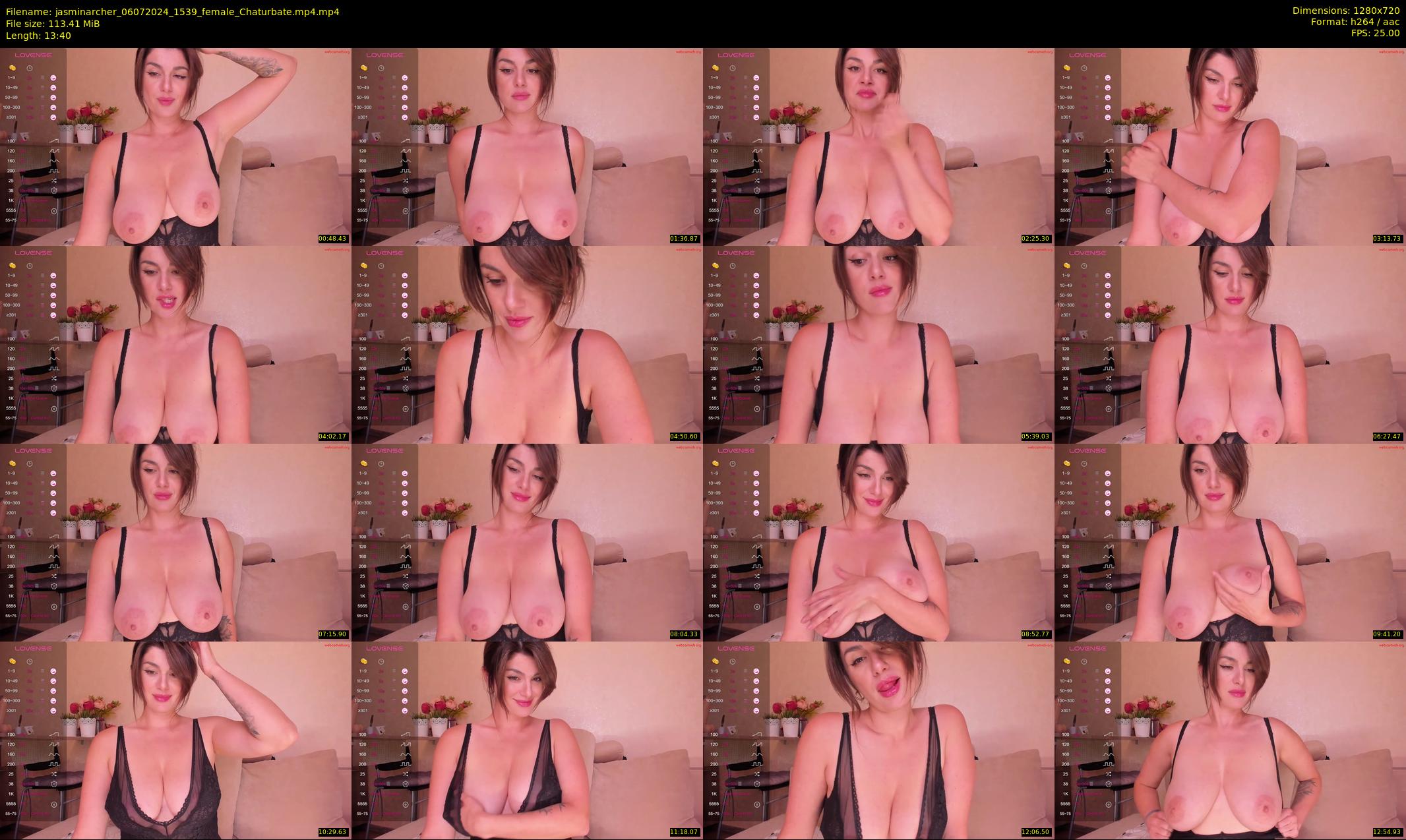 jasminarcher — 14 minute Chaturbate female cam show recording, 720p, Jul 6, 2024