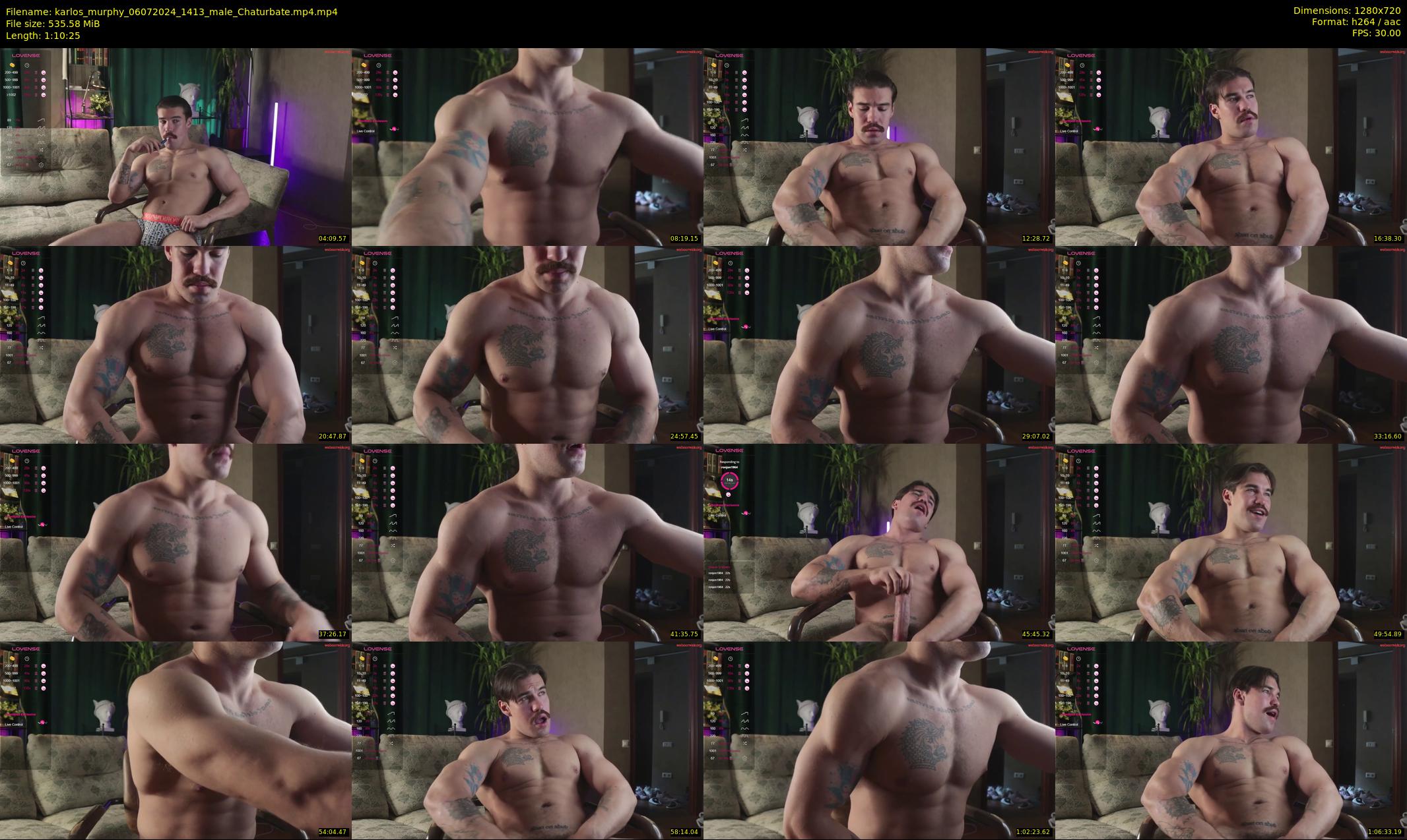 karlos_murphy — 71 minute Chaturbate male cam show recording, 720p, Jul 6, 2024