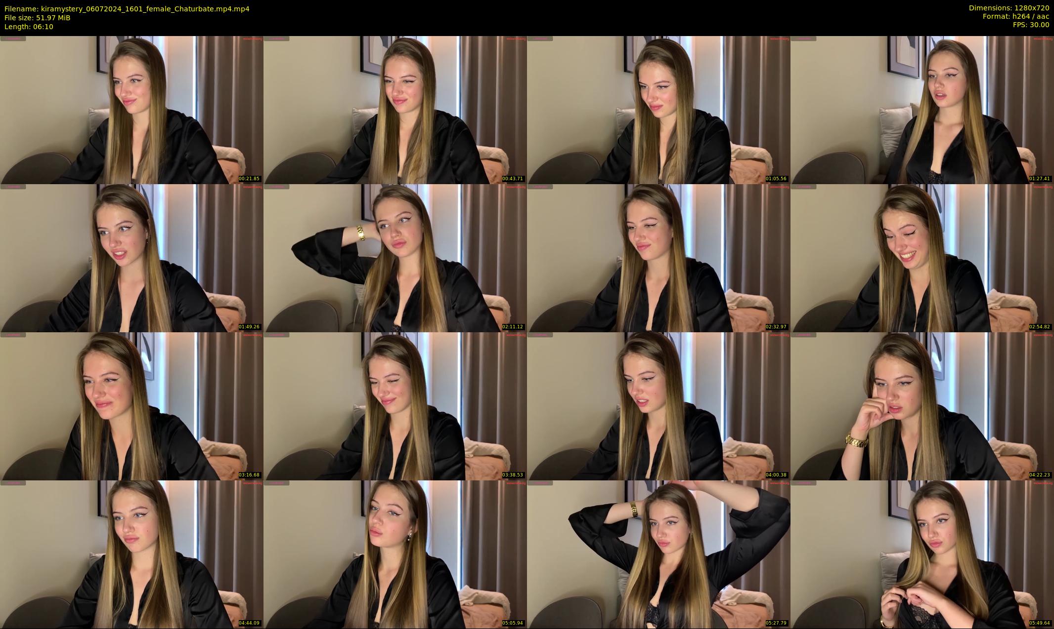 kiramystery — 7 minute Chaturbate female cam show recording, 720p, Jul 6, 2024