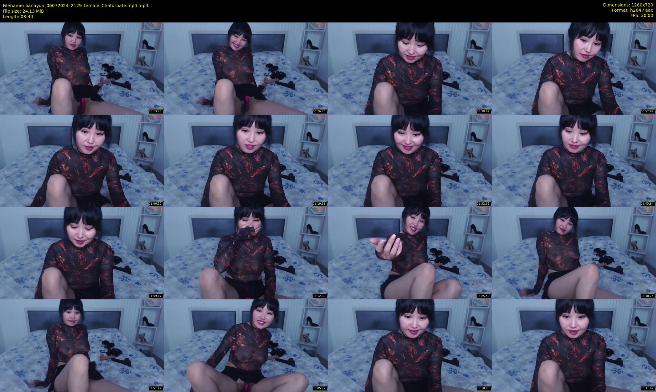 lianayun — 4 minute Chaturbate female cam show recording, 720p, Jul 6, 2024
