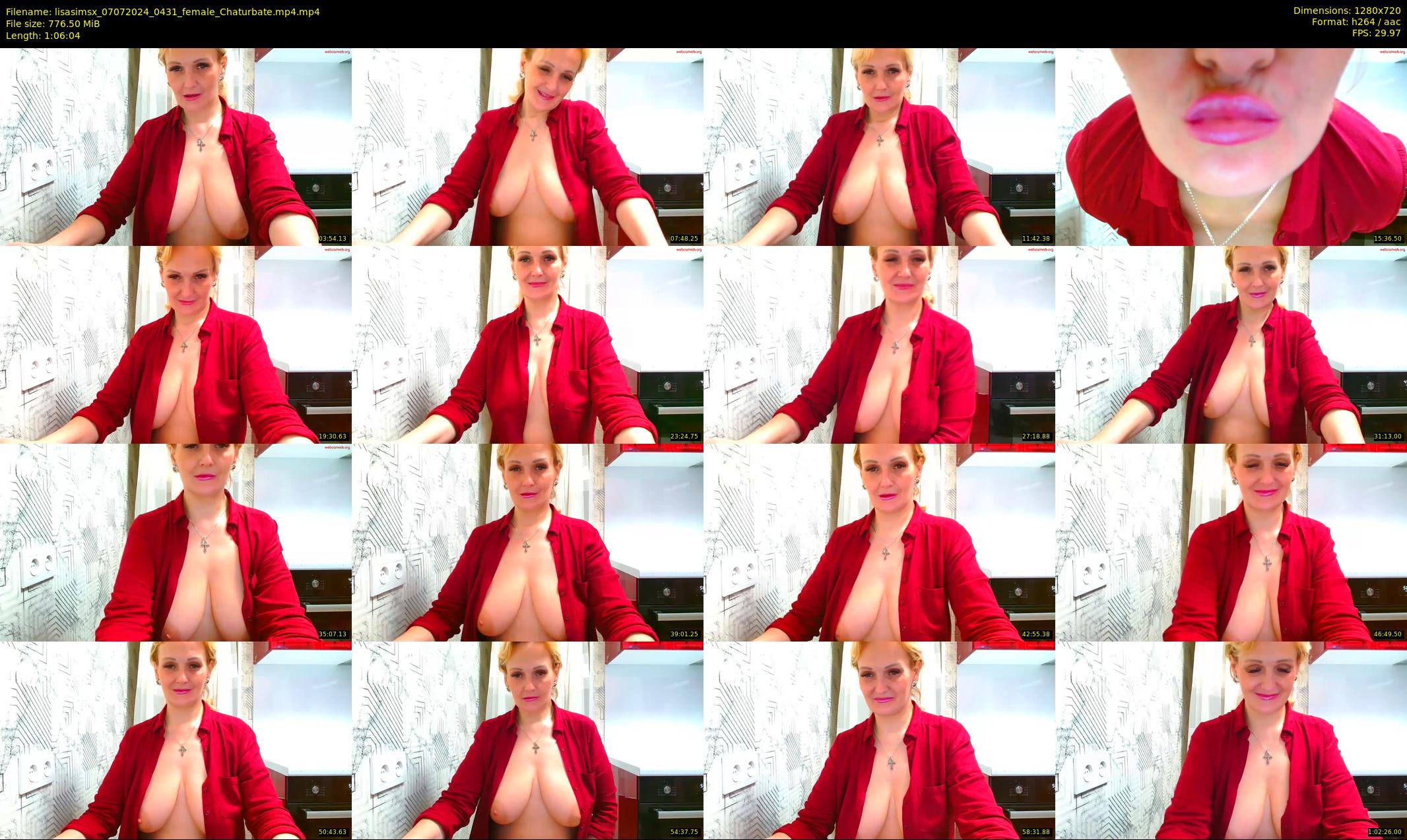 lisasimsx — 67 minute Chaturbate female cam show recording, 720p, Jul 7, 2024