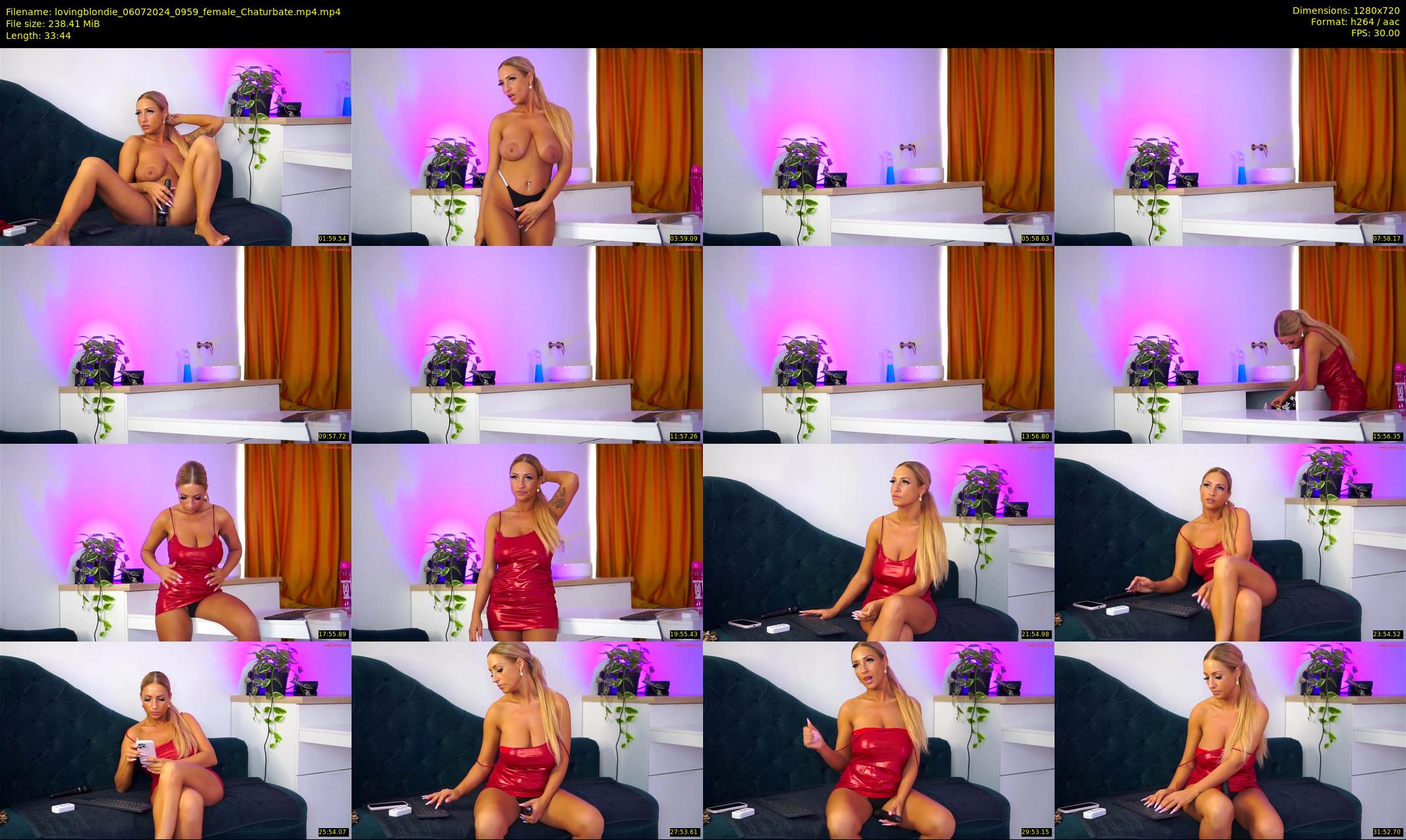lovingblondie — 34 minute Chaturbate female cam show recording, 720p, Jul 6, 2024