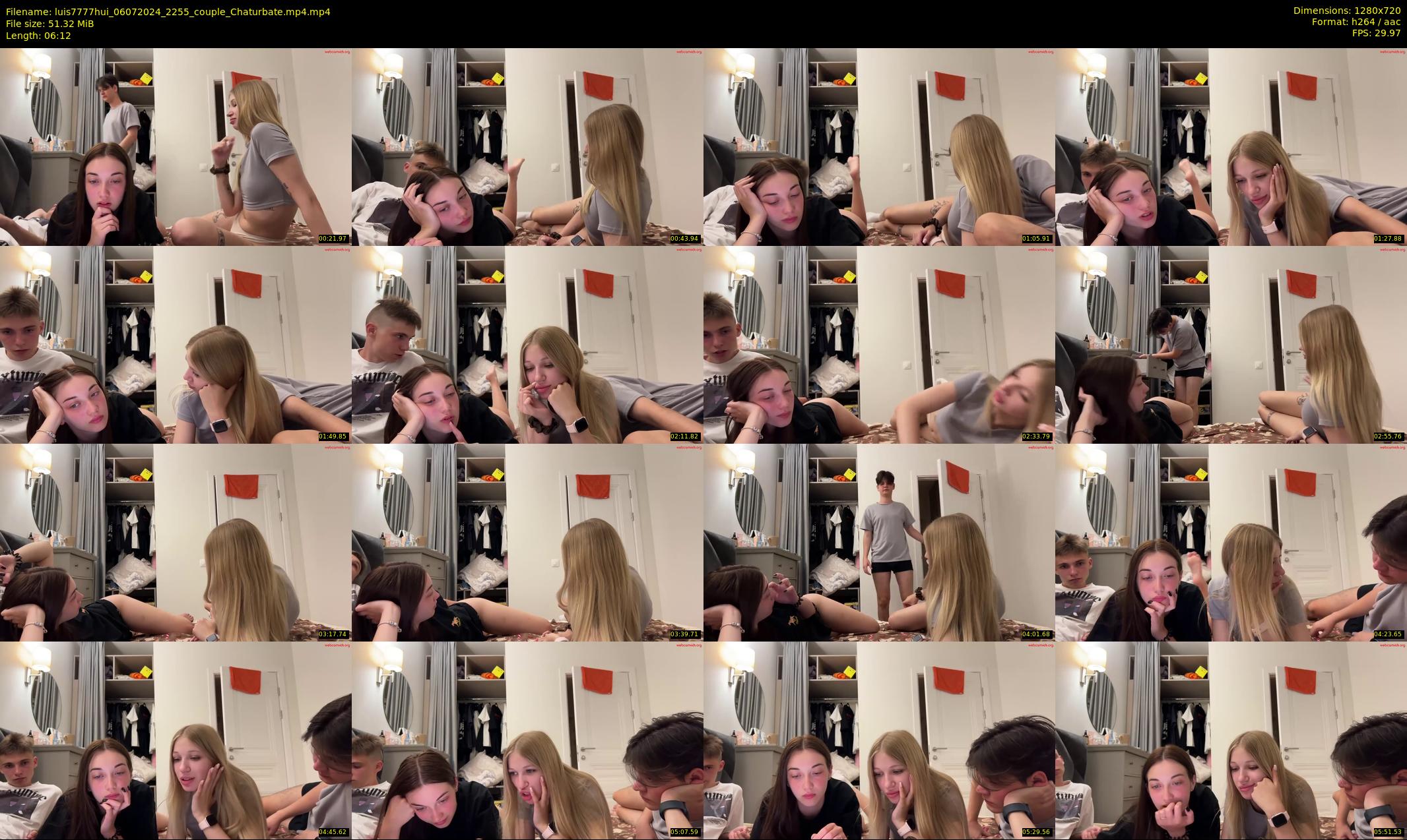 luis7777hui — 7 minute Chaturbate couple cam show recording, 720p, Jul 6, 2024