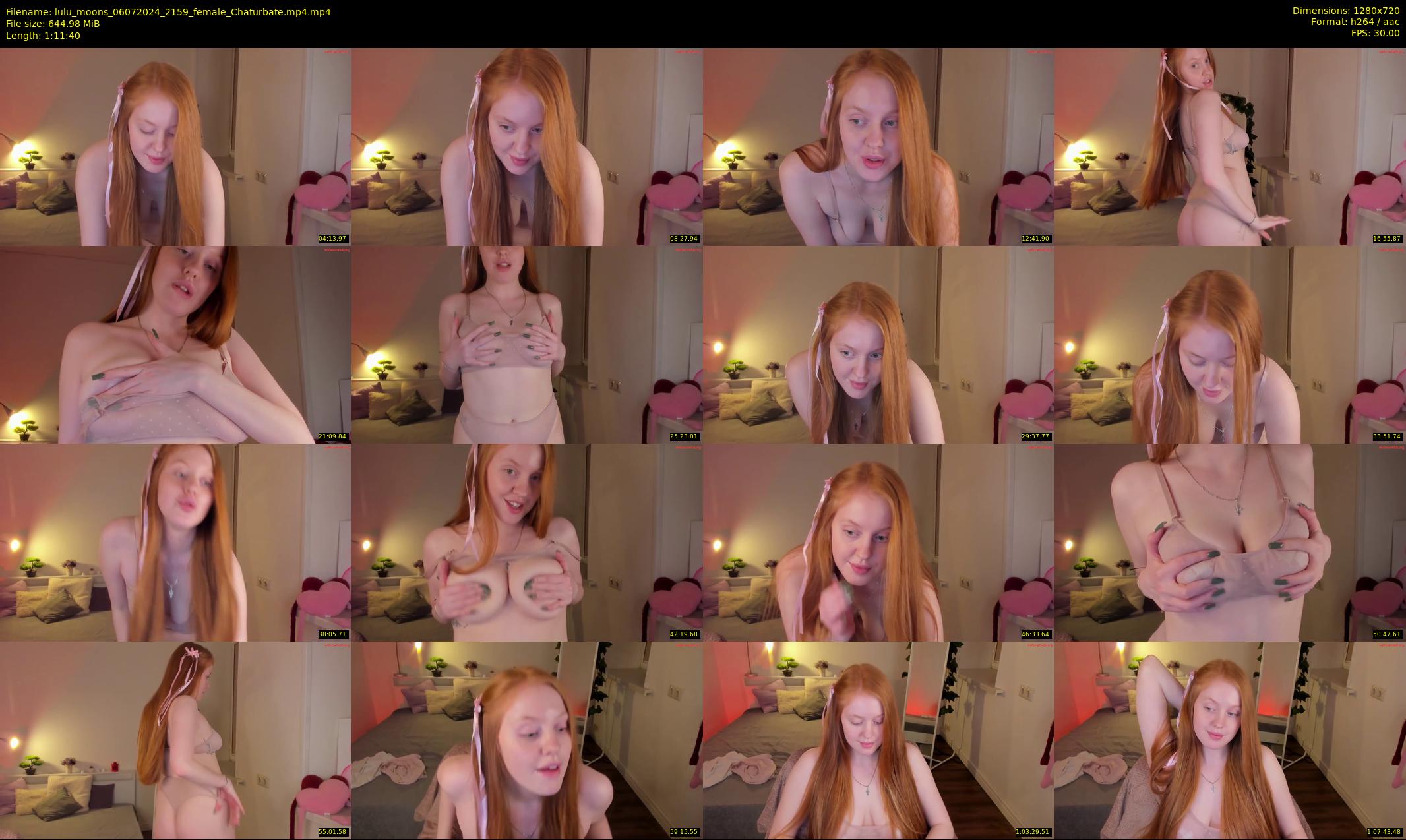 lulu_moons — 72 minute Chaturbate female cam show recording, 720p, Jul 6, 2024