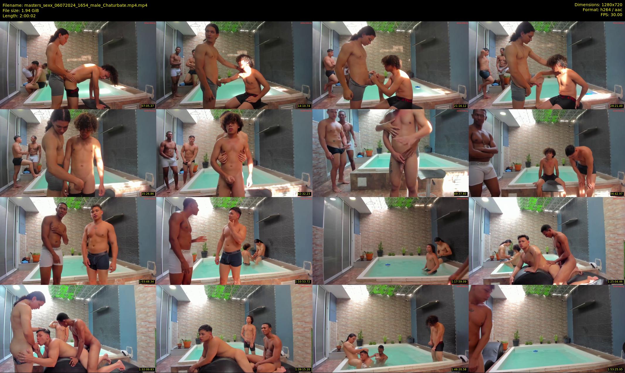 masters_sexx — 121 minute Chaturbate male cam show recording, 720p, Jul 6, 2024