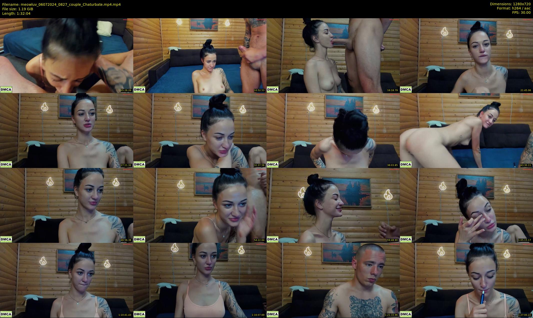 meowluv — 93 minute Chaturbate couple cam show recording, 720p, Jul 6, 2024