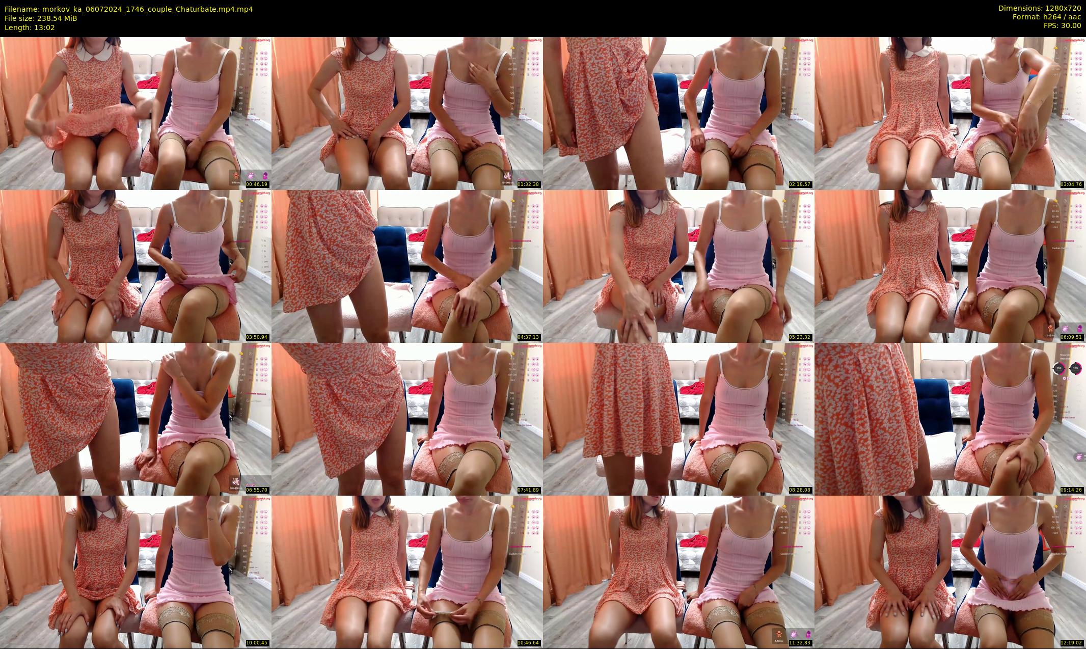 morkov_ka — 14 minute Chaturbate female cam show recording, 720p, Jul 6, 2024