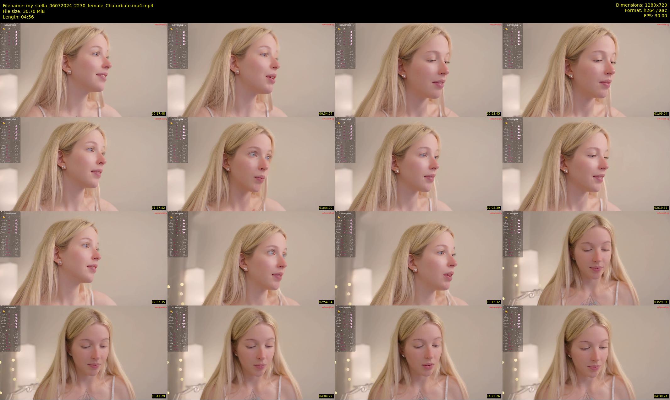 my_stella — 5 minute Chaturbate female cam show recording, 720p, Jul 6, 2024