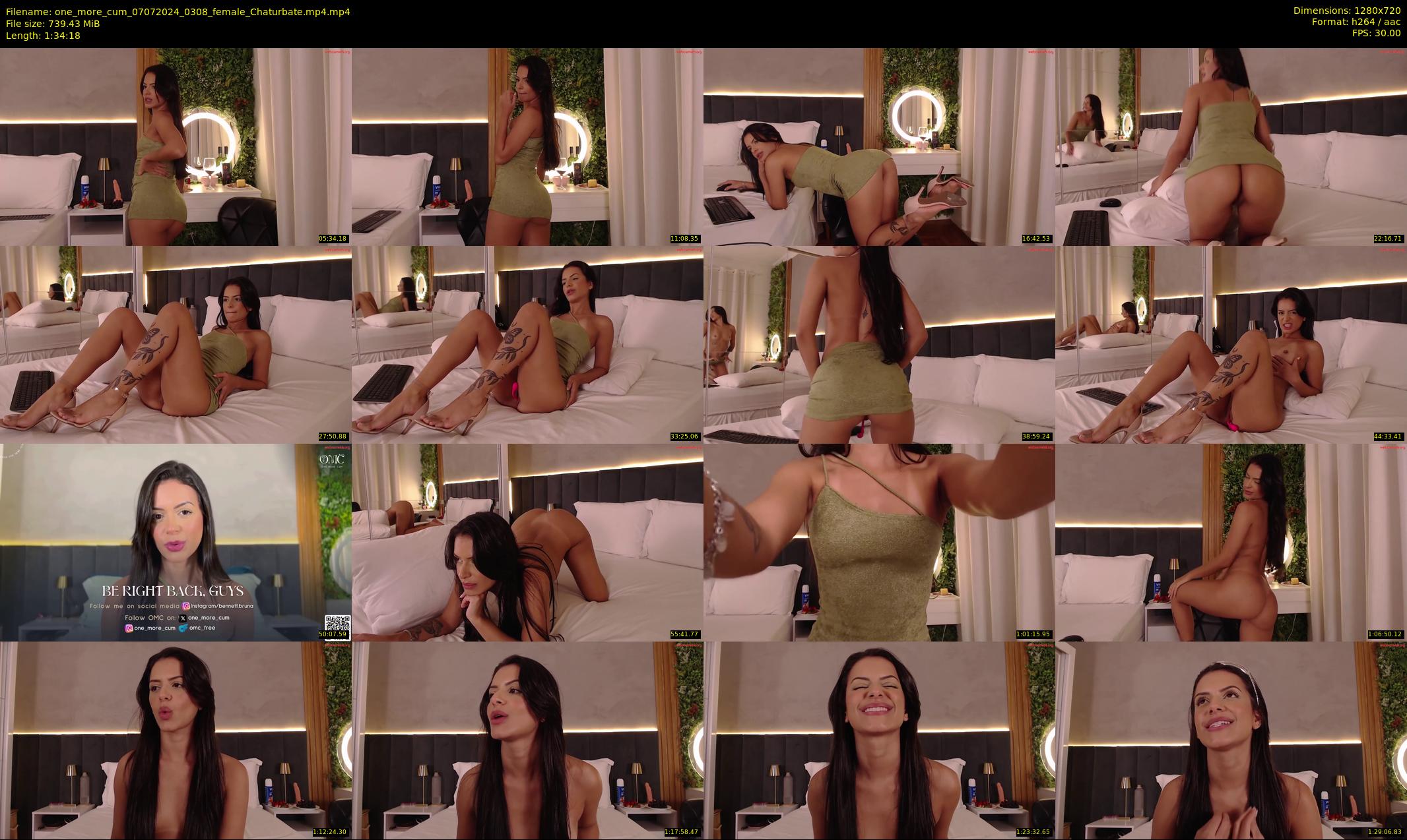 one_more_cum — 95 minute Chaturbate couple cam show recording, 720p, Jul 7, 2024