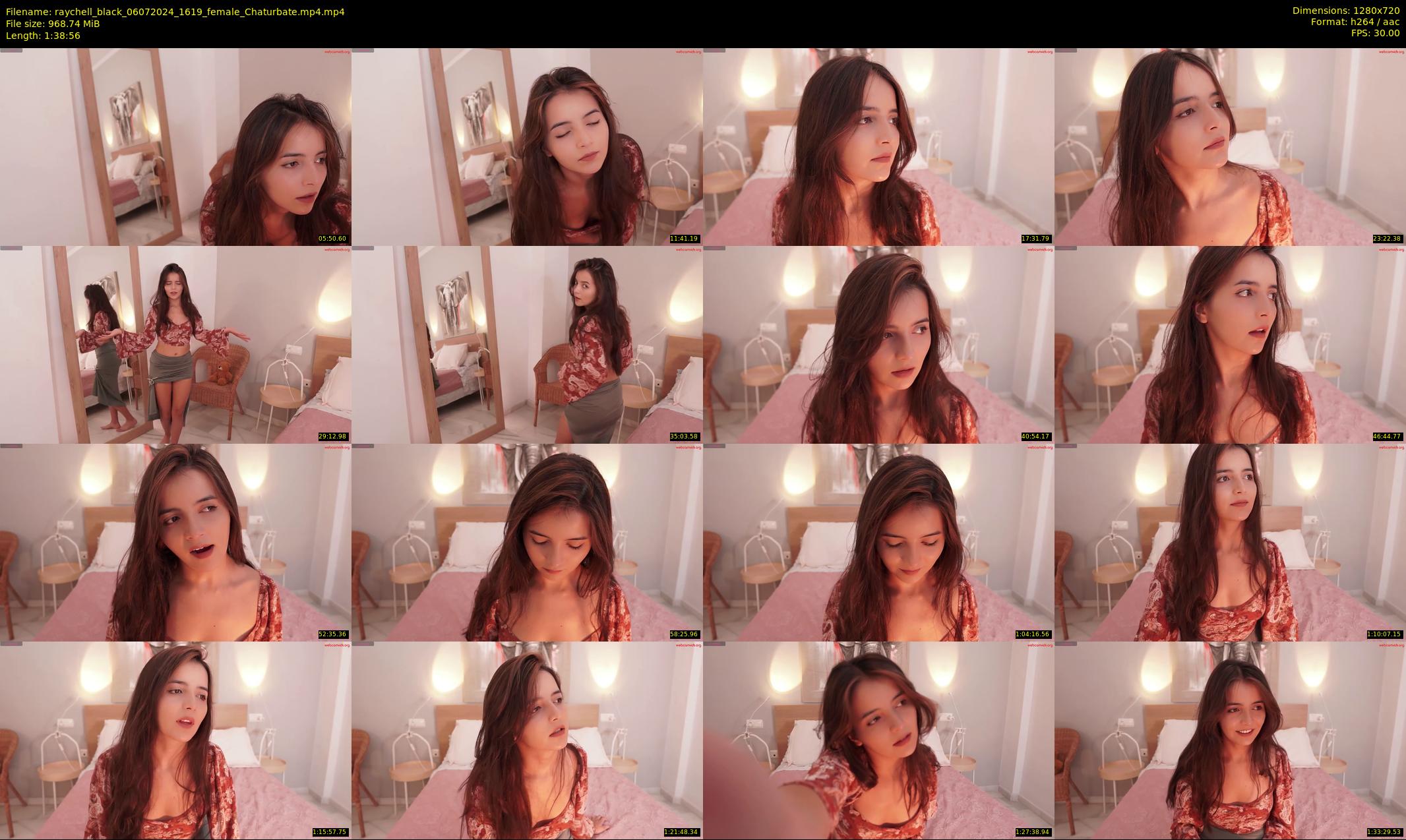 raychell_black — 99 minute Chaturbate female cam show recording, 720p, Jul 6, 2024