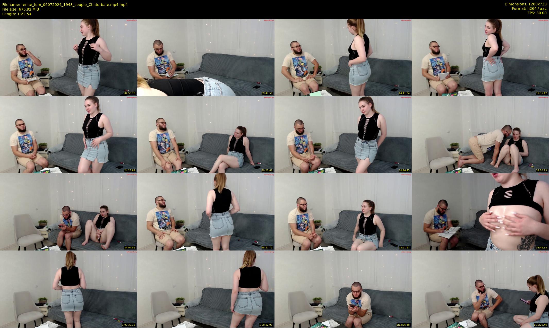 renae_tom — 83 minute Chaturbate couple cam show recording, 720p, Jul 6, 2024