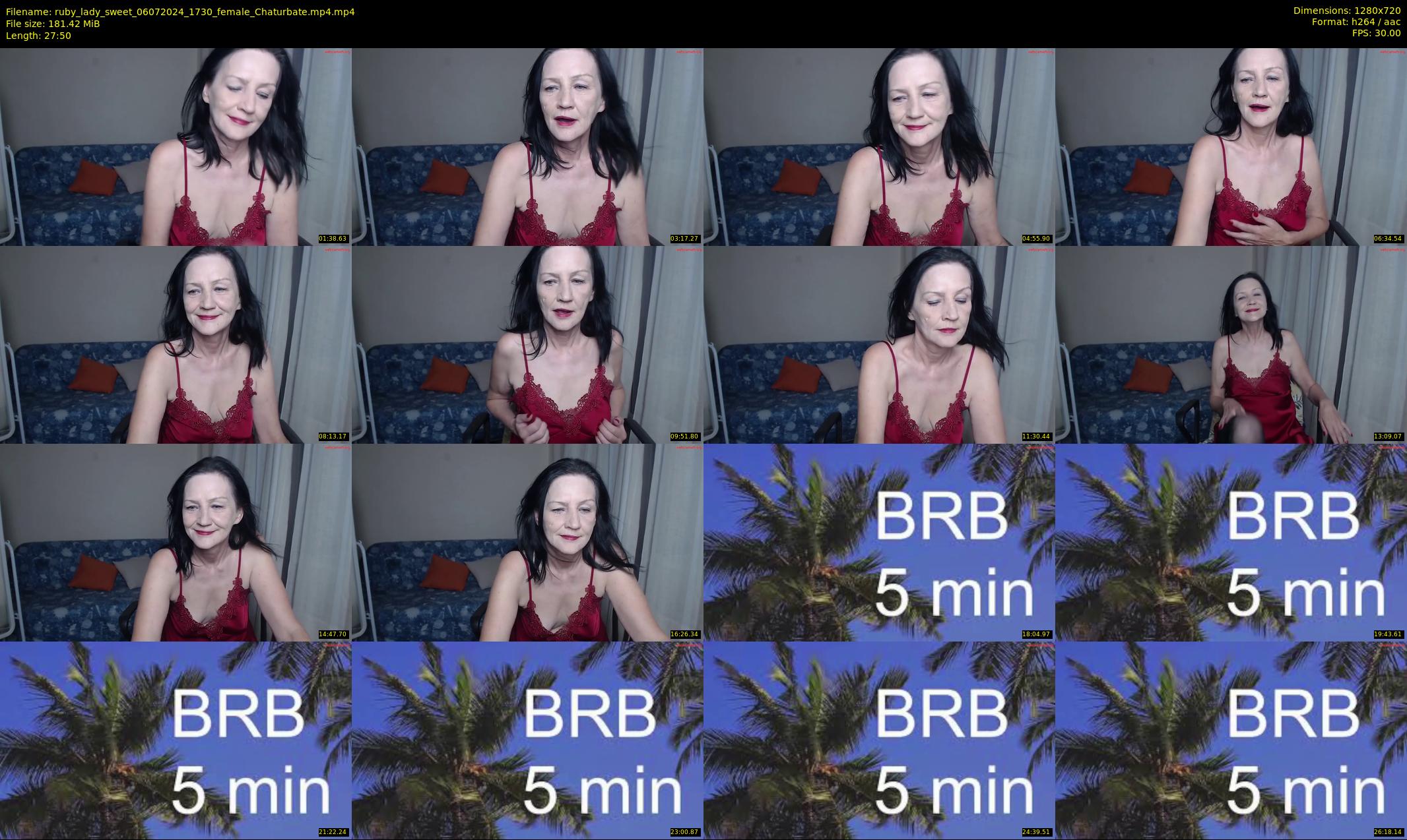 ruby_lady_sweet — 28 minute Chaturbate female cam show recording, 720p, Jul 6, 2024