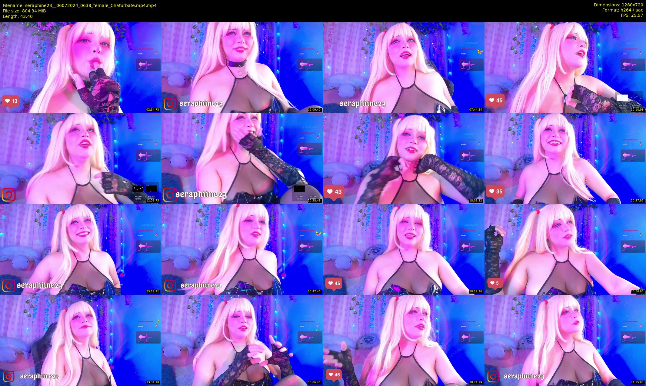 seraphine23_ — 44 minute Chaturbate female cam show recording, 720p, Jul 6, 2024