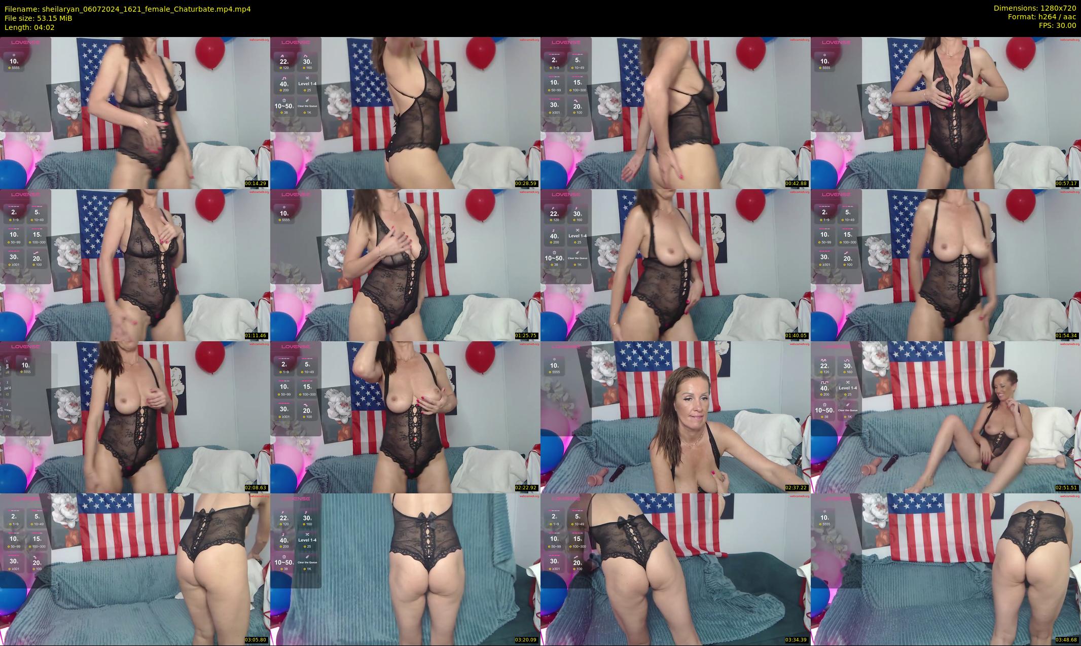 sheilaryan — 5 minute Chaturbate female cam show recording, 720p, Jul 6, 2024