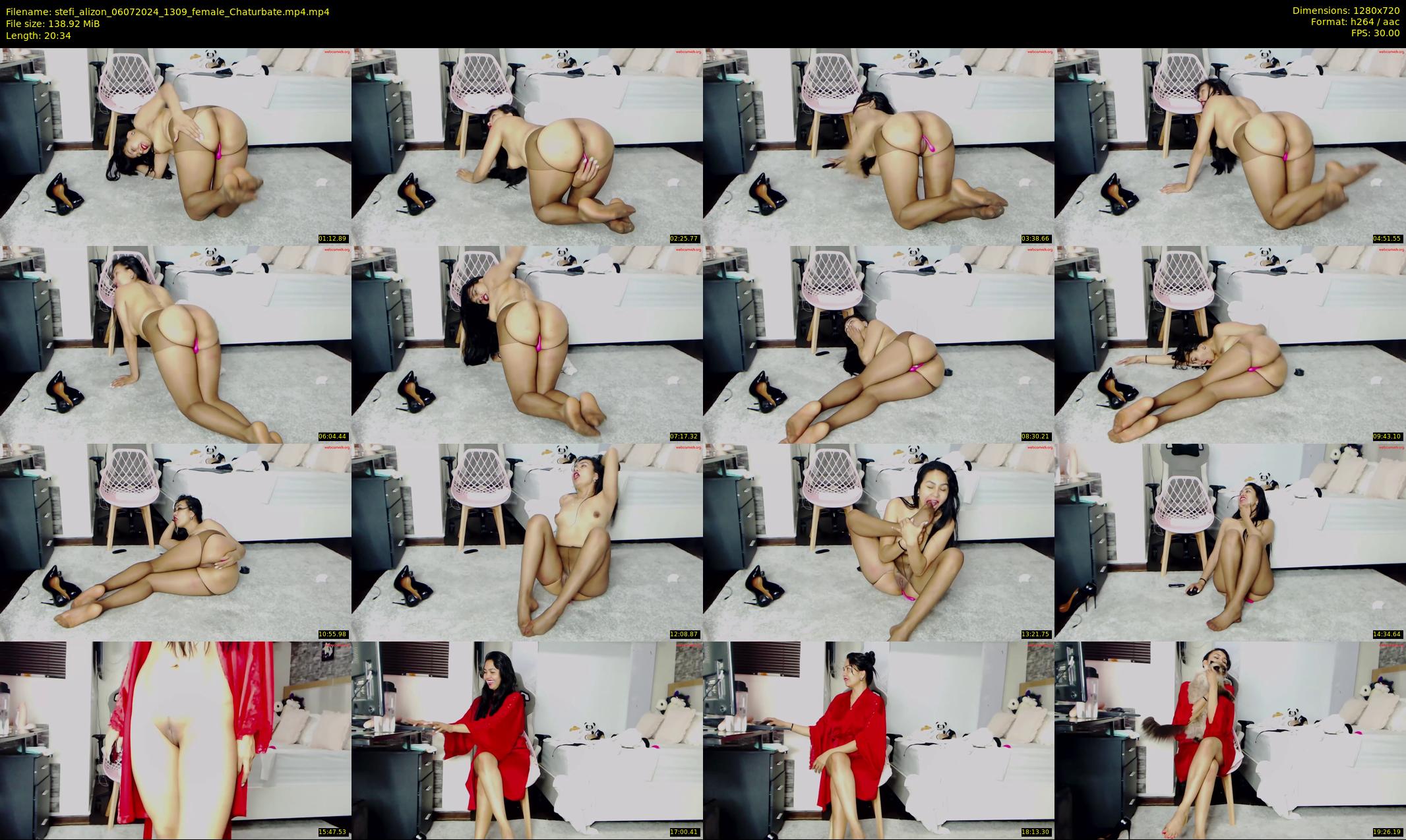 stefi_alizon — 21 minute Chaturbate female cam show recording, 720p, Jul 6, 2024