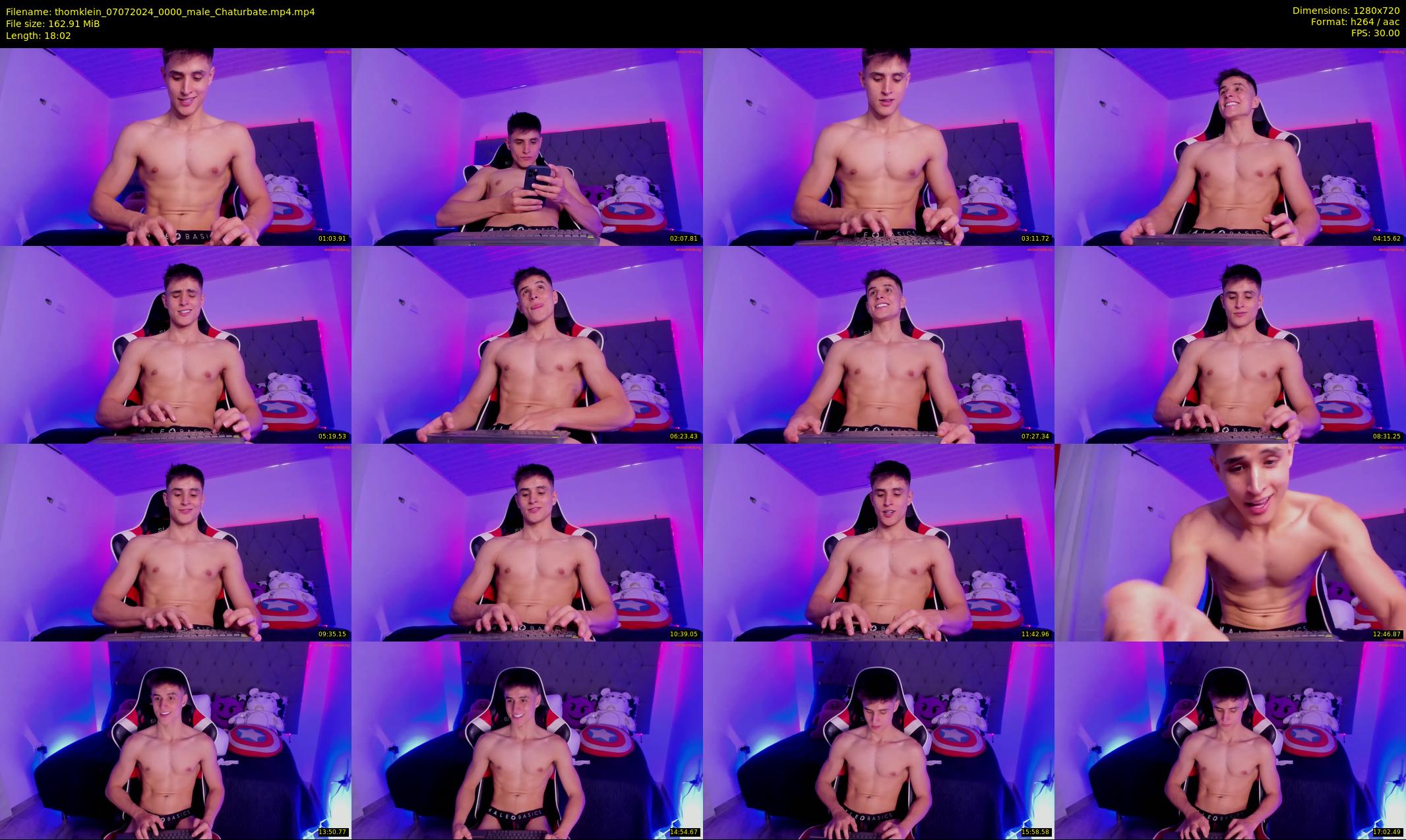 thomklein — 19 minute Chaturbate male cam show recording, 720p, Jul 7, 2024