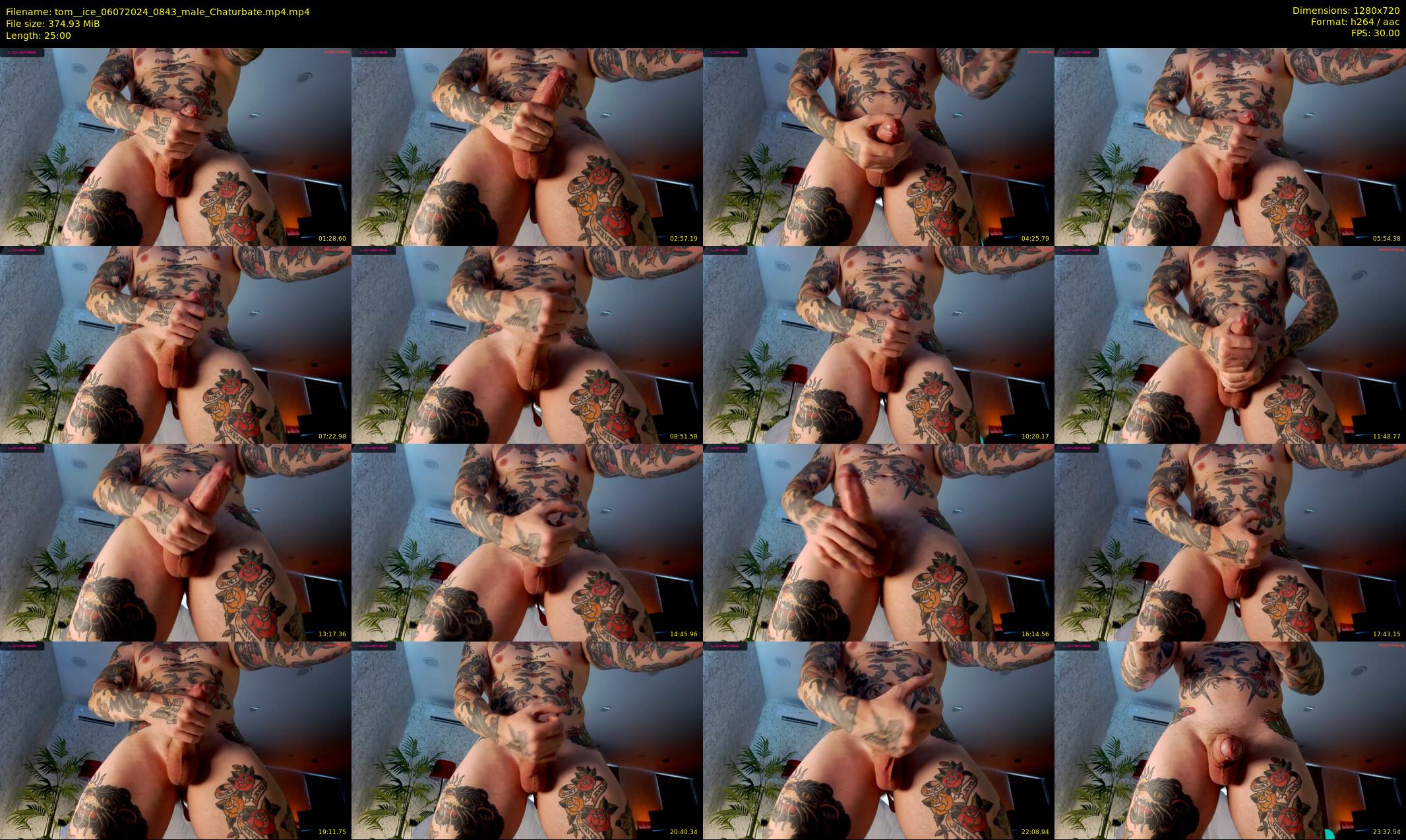 tom__ice — 25 minute Chaturbate male cam show recording, 720p, Jul 6, 2024