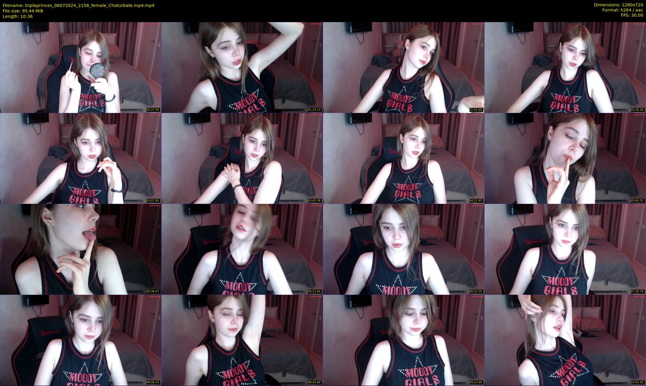 tripleprinces — 11 minute Chaturbate female cam show recording, 720p, Jul 6, 2024