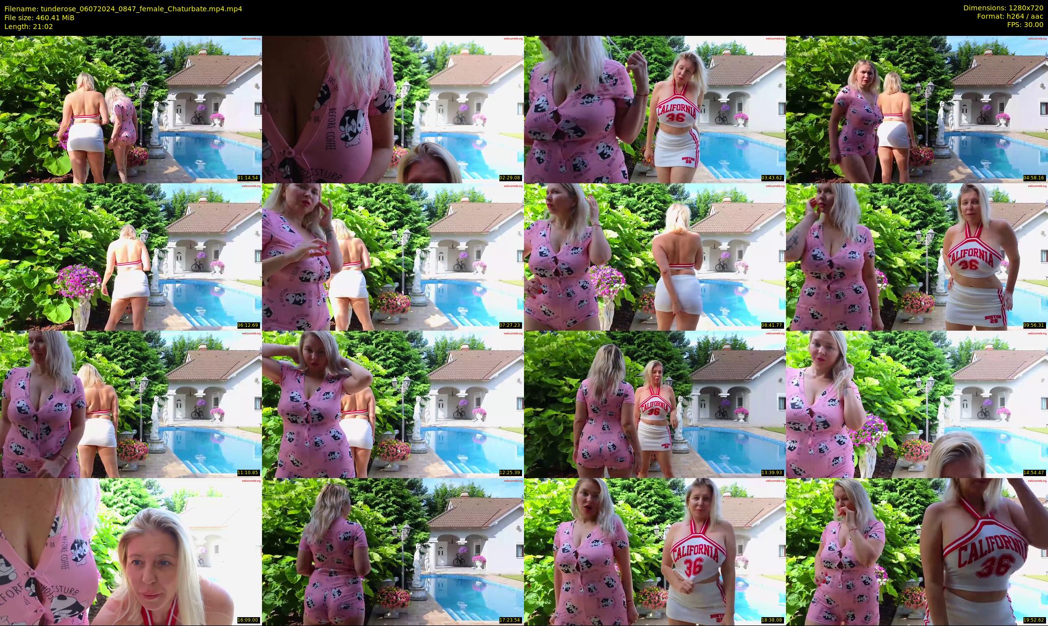 tunderose — 22 minute Chaturbate female cam show recording, 720p, Jul 6, 2024