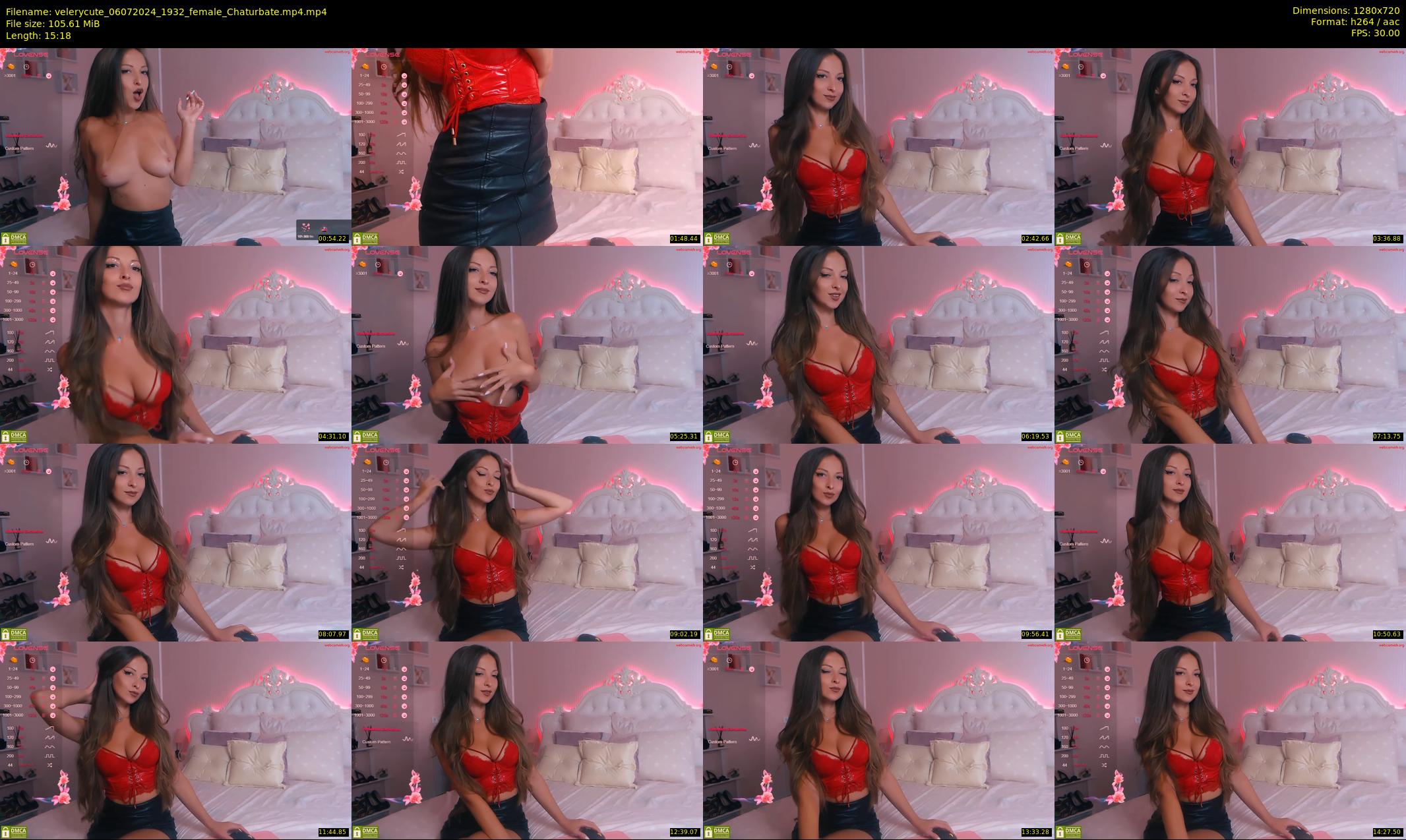 velerycute — 16 minute Chaturbate female cam show recording, 720p, Jul 6, 2024