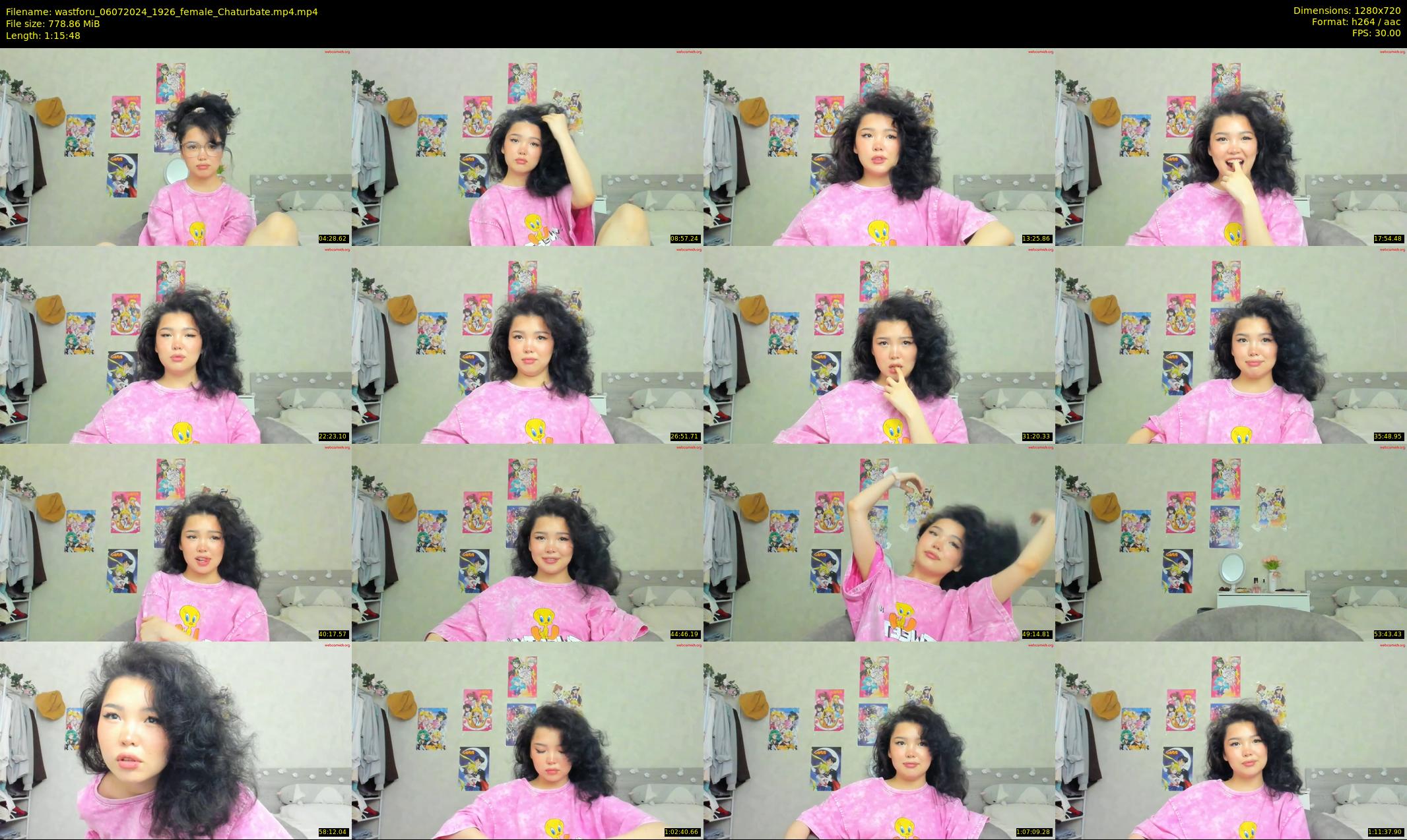 wastforu — 76 minute Chaturbate female cam show recording, 720p, Jul 6, 2024