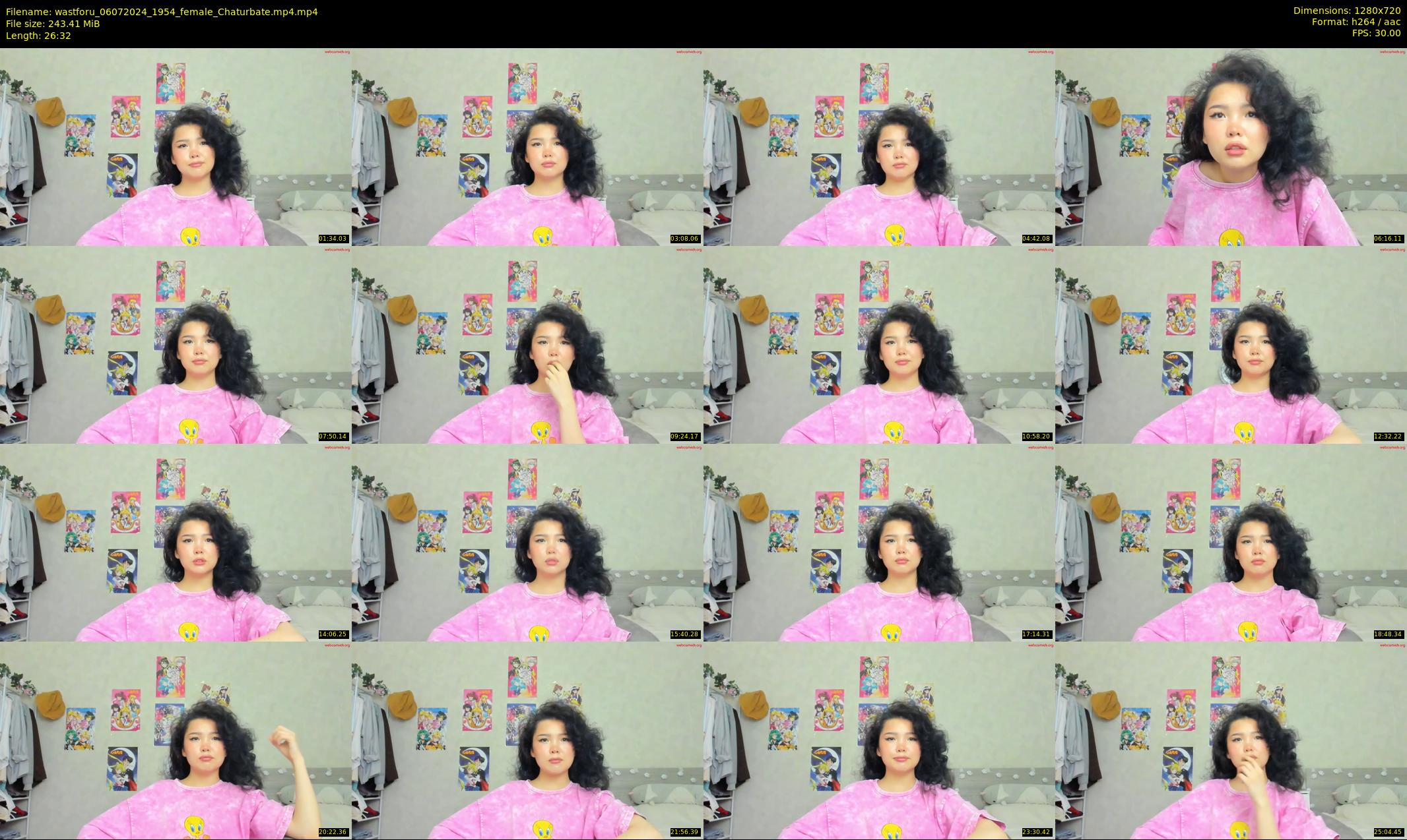 wastforu — 27 minute Chaturbate female cam show recording, 720p, Jul 6, 2024