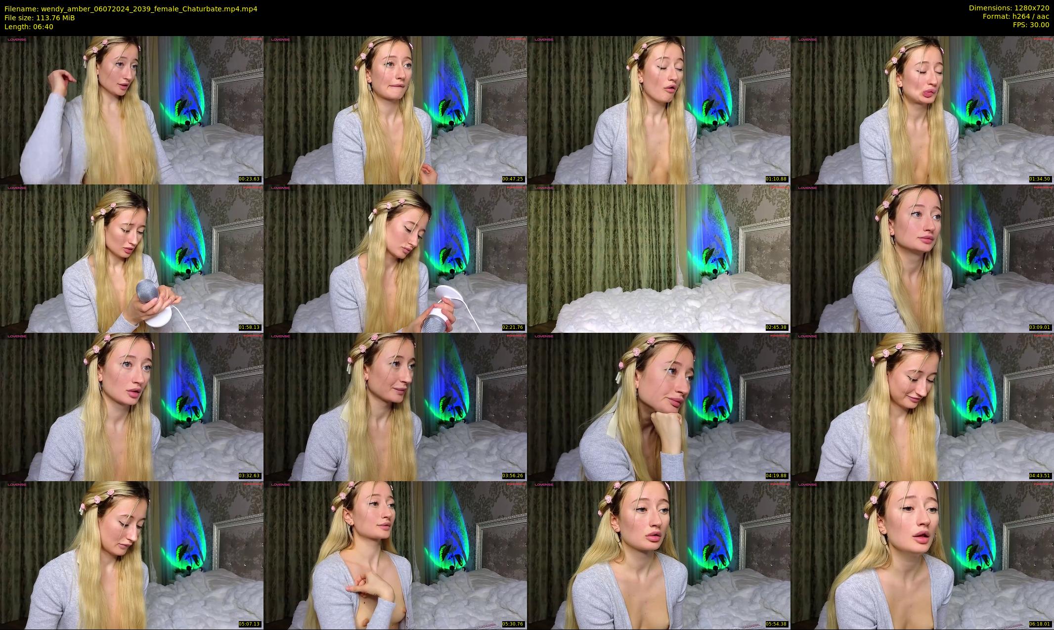 wendy_amber — 7 minute Chaturbate female cam show recording, 720p, Jul 6, 2024