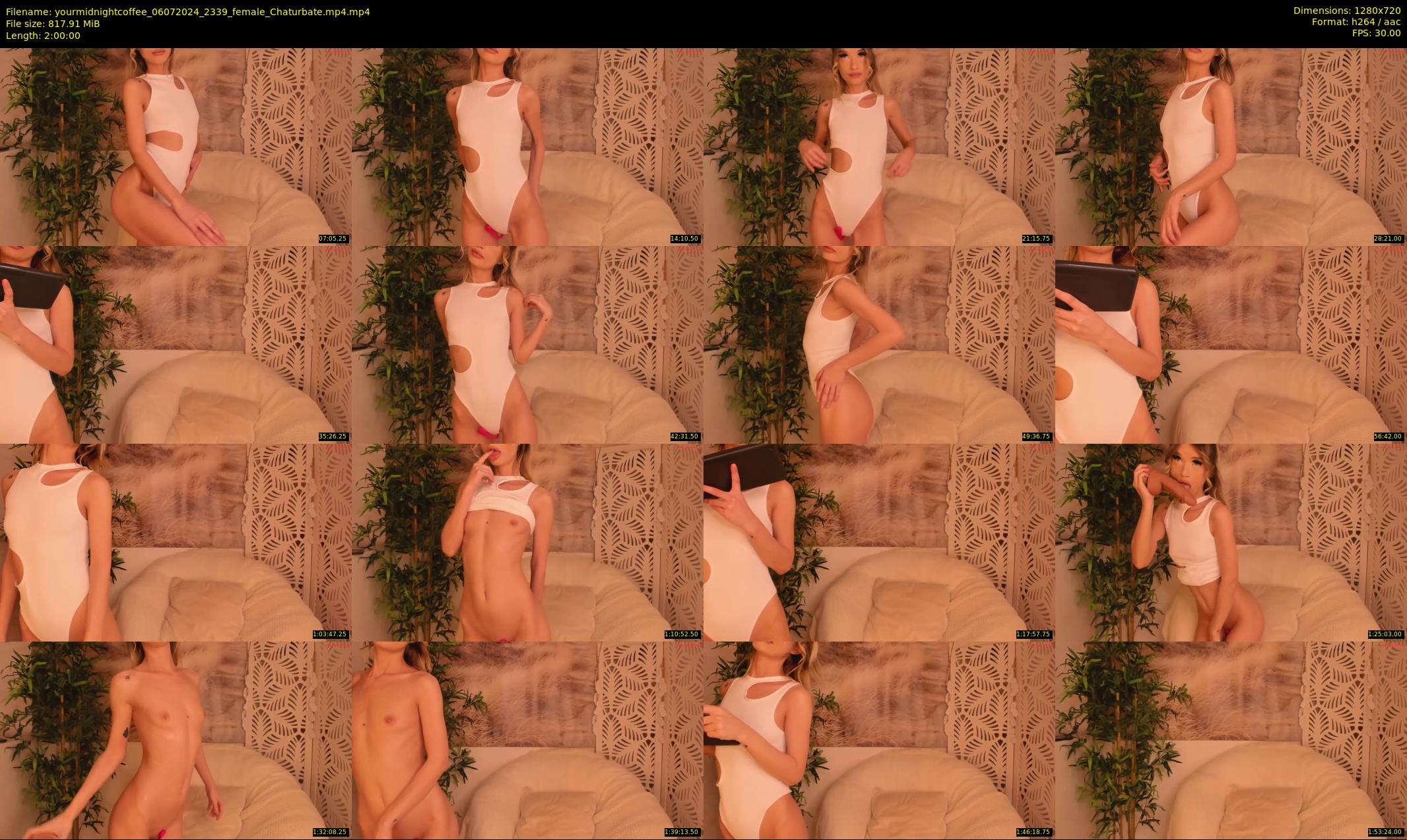 yourmidnightcoffee — 120 minute Chaturbate female cam show recording, 720p, Jul 6, 2024