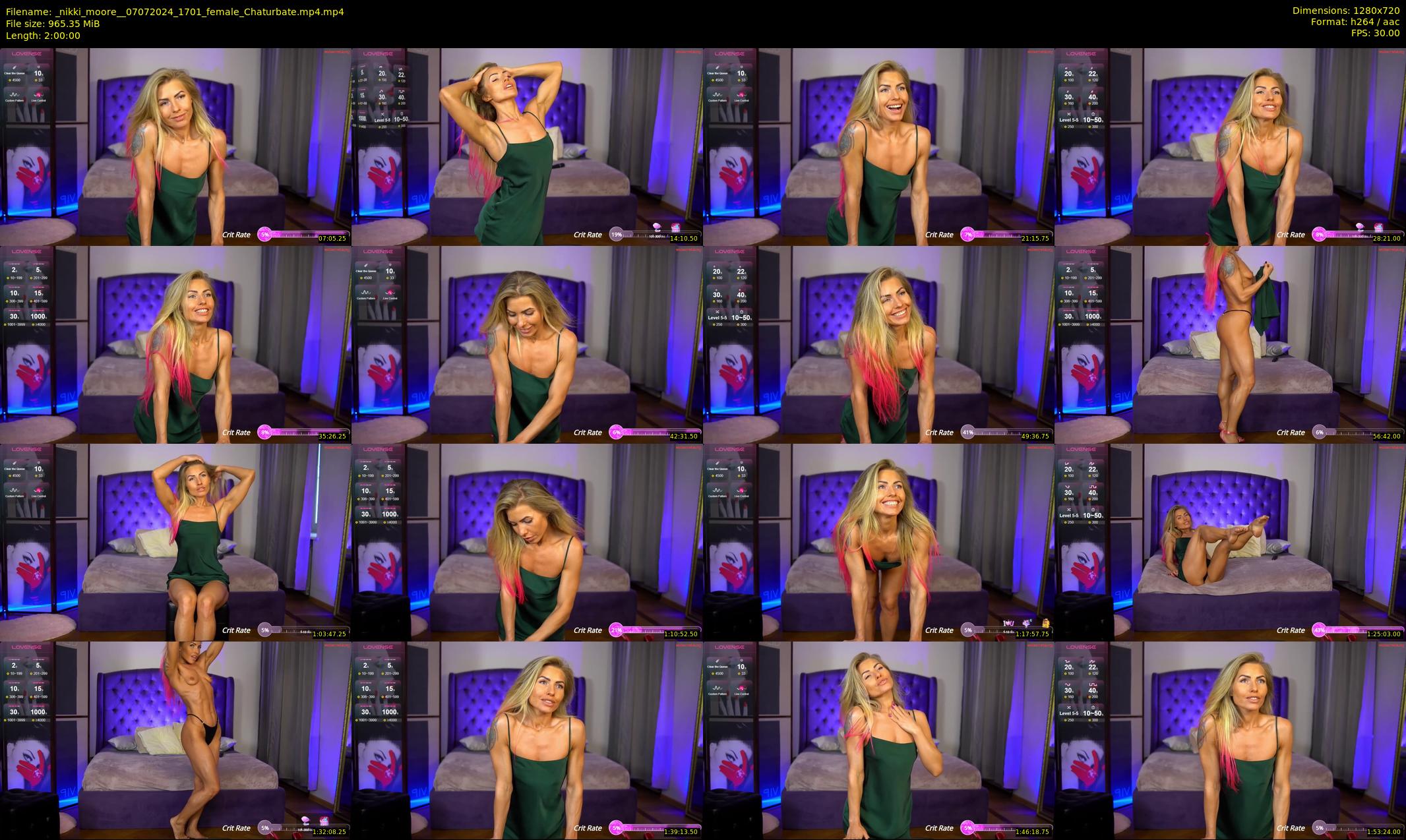 _nikki_moore_ — 120 minute Chaturbate female cam show recording, 720p, Jul 7, 2024