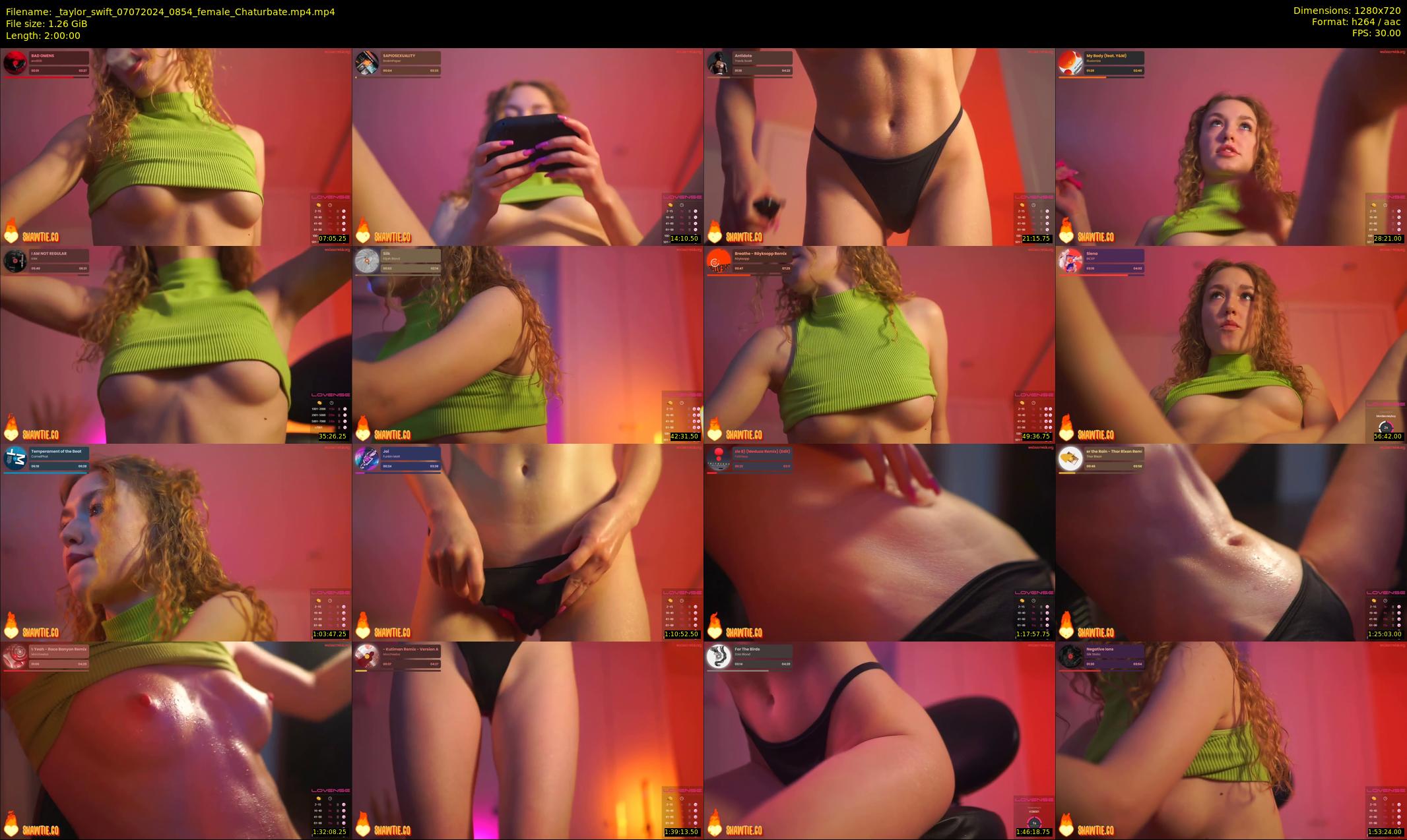 _taylor_swift — 120 minute Chaturbate female cam show recording, 720p, Jul 7, 2024