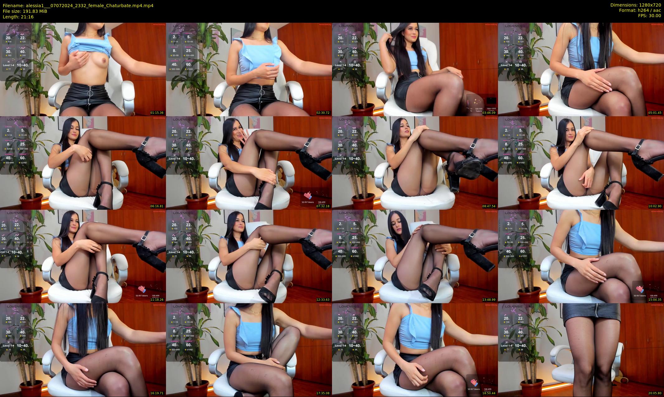 alessia1__ — 22 minute Chaturbate female cam show recording, 720p, Jul 7, 2024