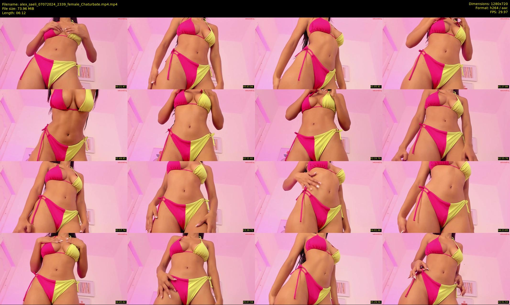 alex_saeli — 7 minute Chaturbate female cam show recording, 720p, Jul 7, 2024