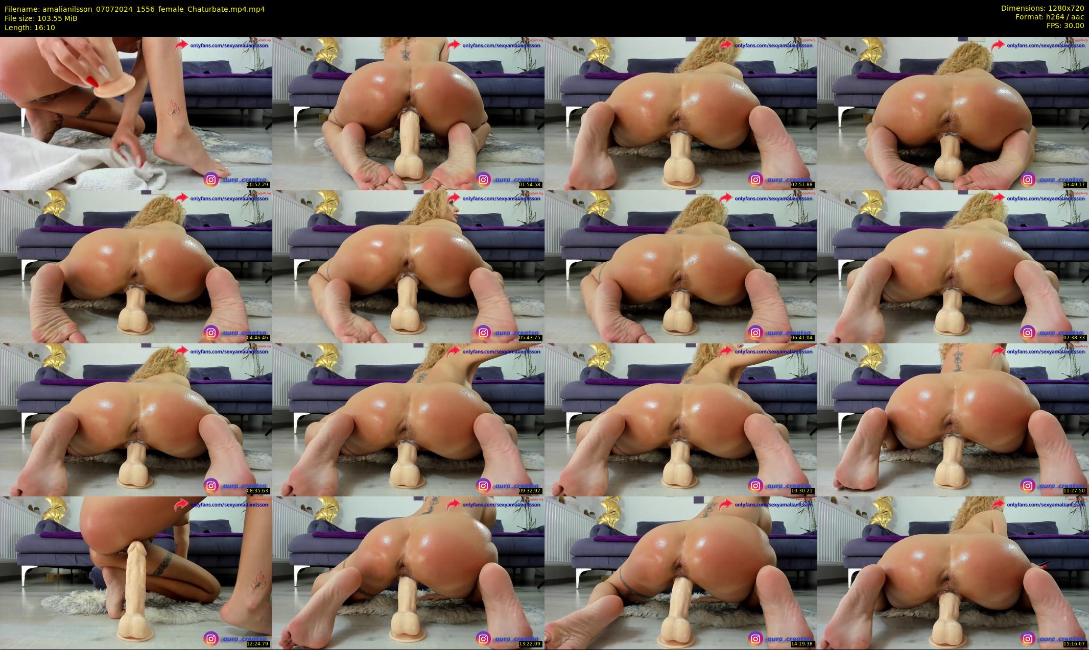 amalianilsson — 17 minute Chaturbate female cam show recording, 720p, Jul 7, 2024