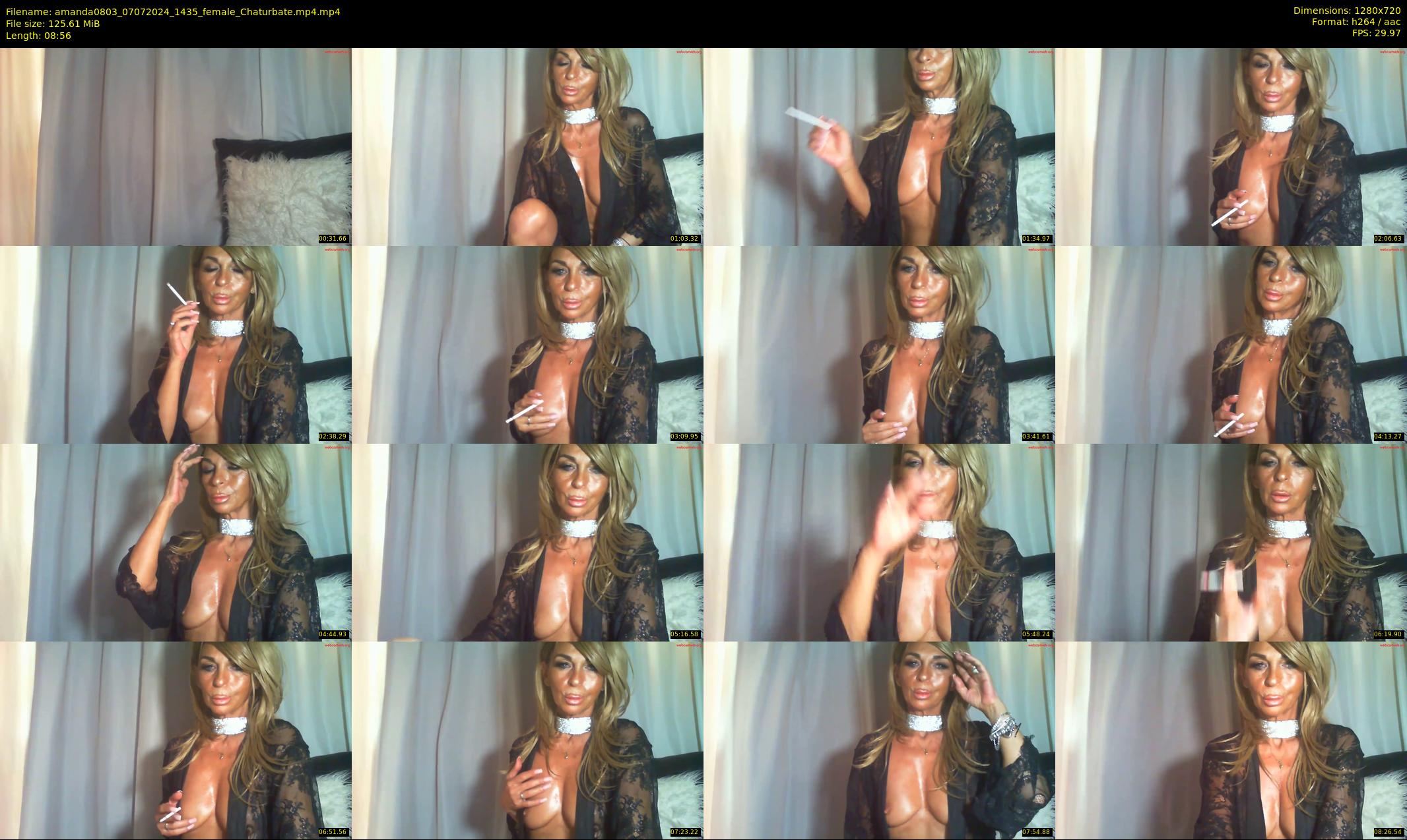 amanda0803 — 9 minute Chaturbate female cam show recording, 720p, Jul 7, 2024