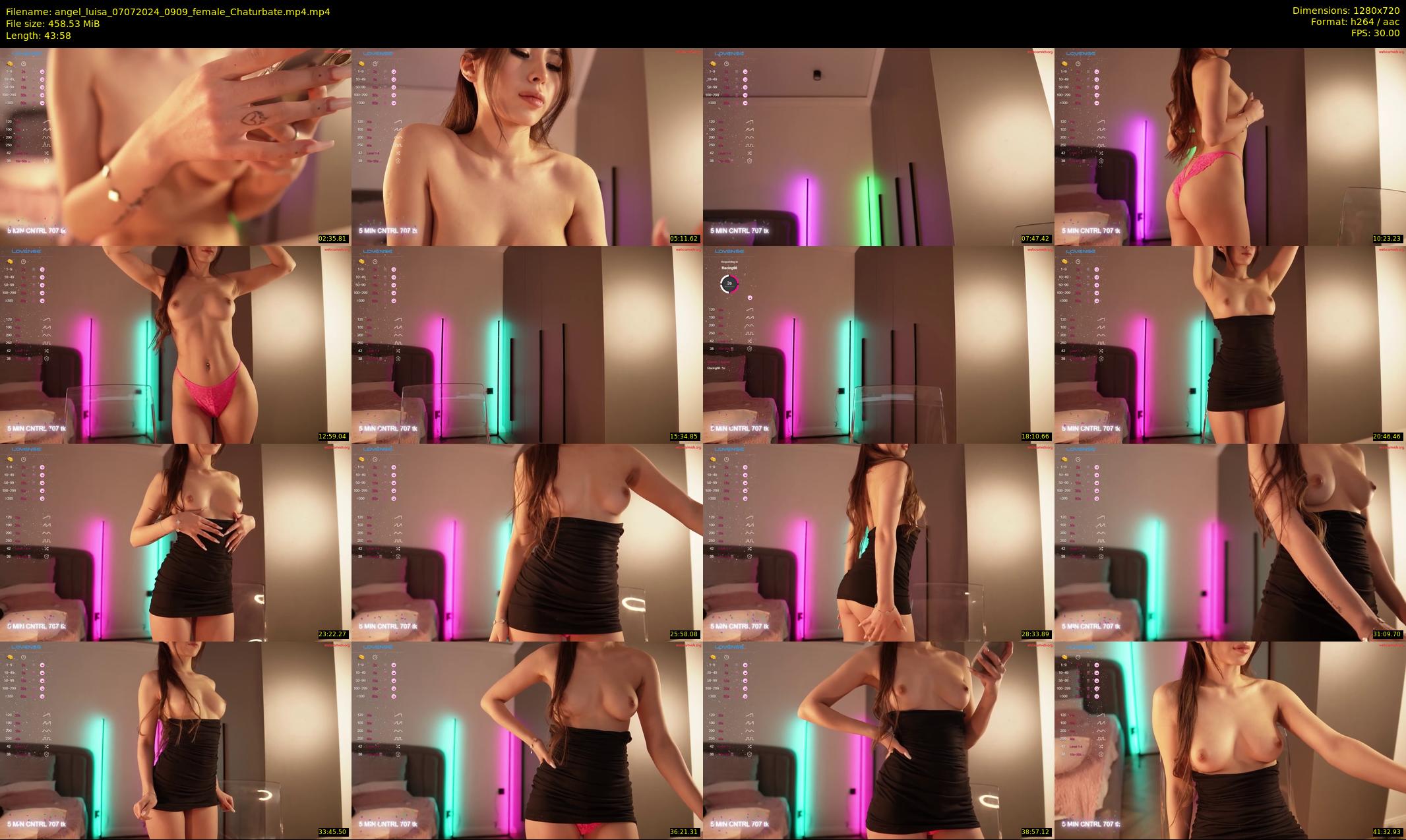 angel_luisa — 44 minute Chaturbate female cam show recording, 720p, Jul 7, 2024
