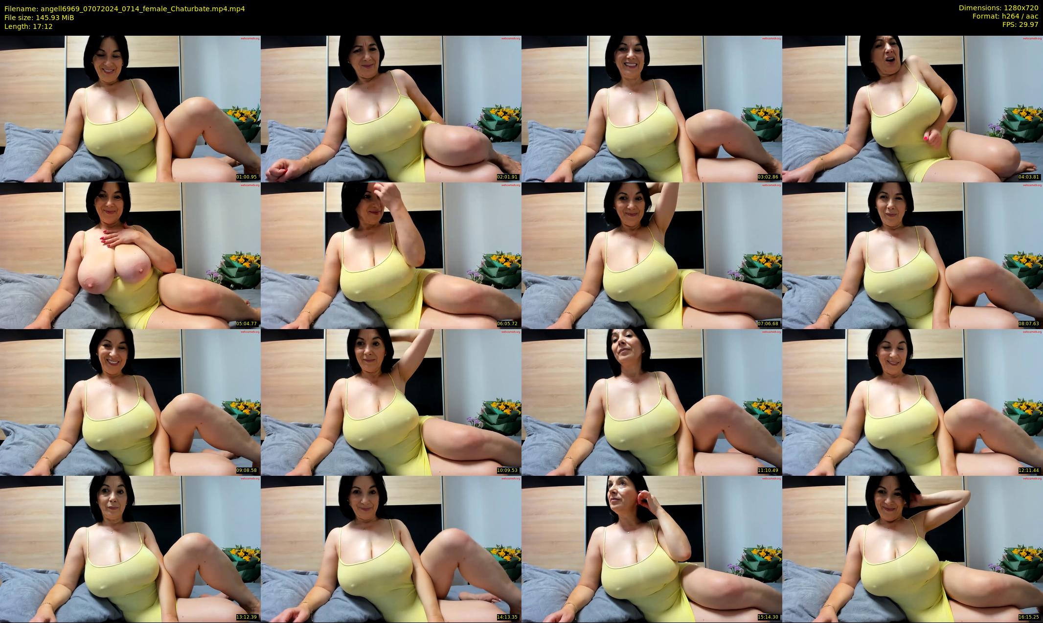 angell6969 — 18 minute Chaturbate female cam show recording, 720p, Jul 7, 2024
