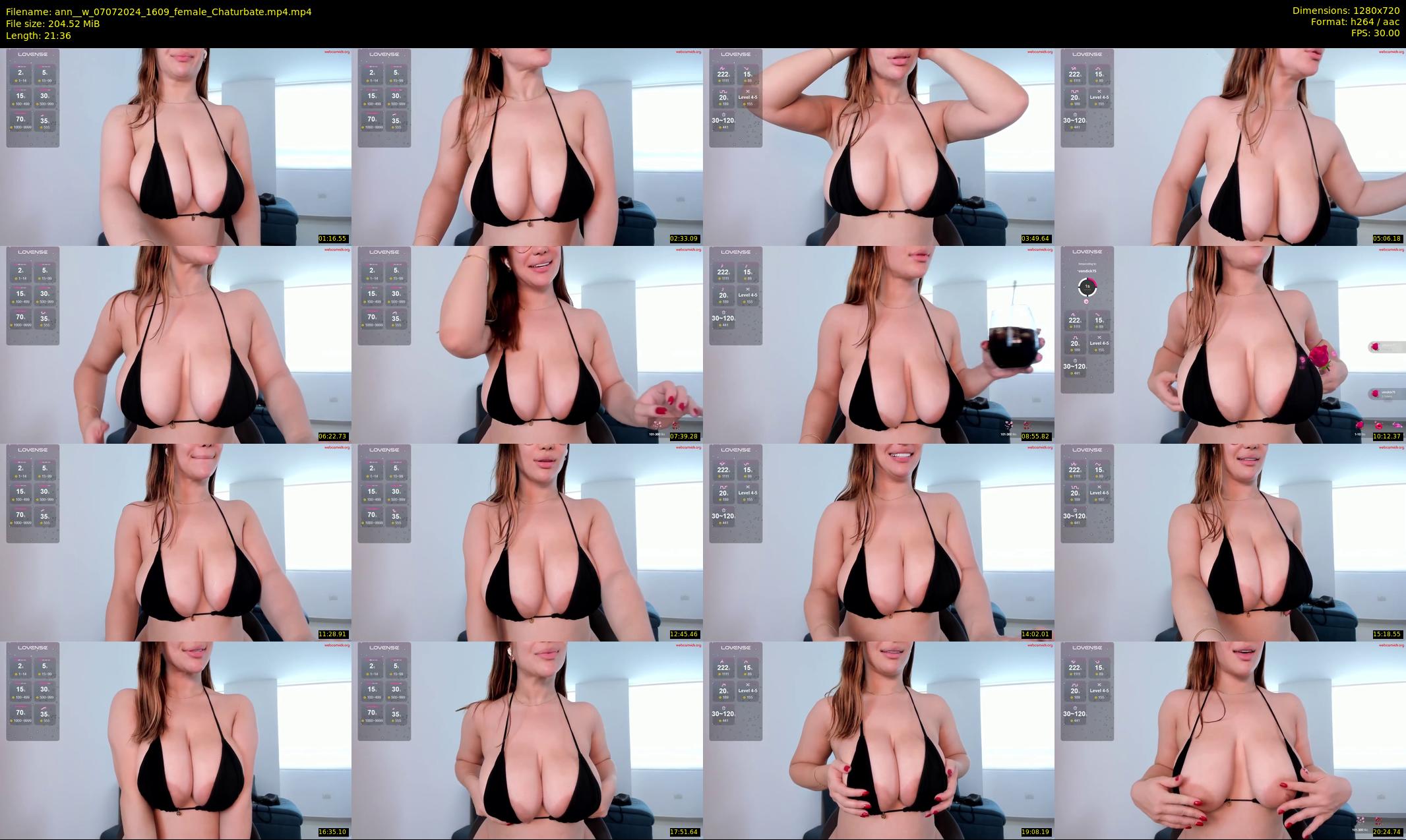 ann__w — 22 minute Chaturbate female cam show recording, 720p, Jul 7, 2024