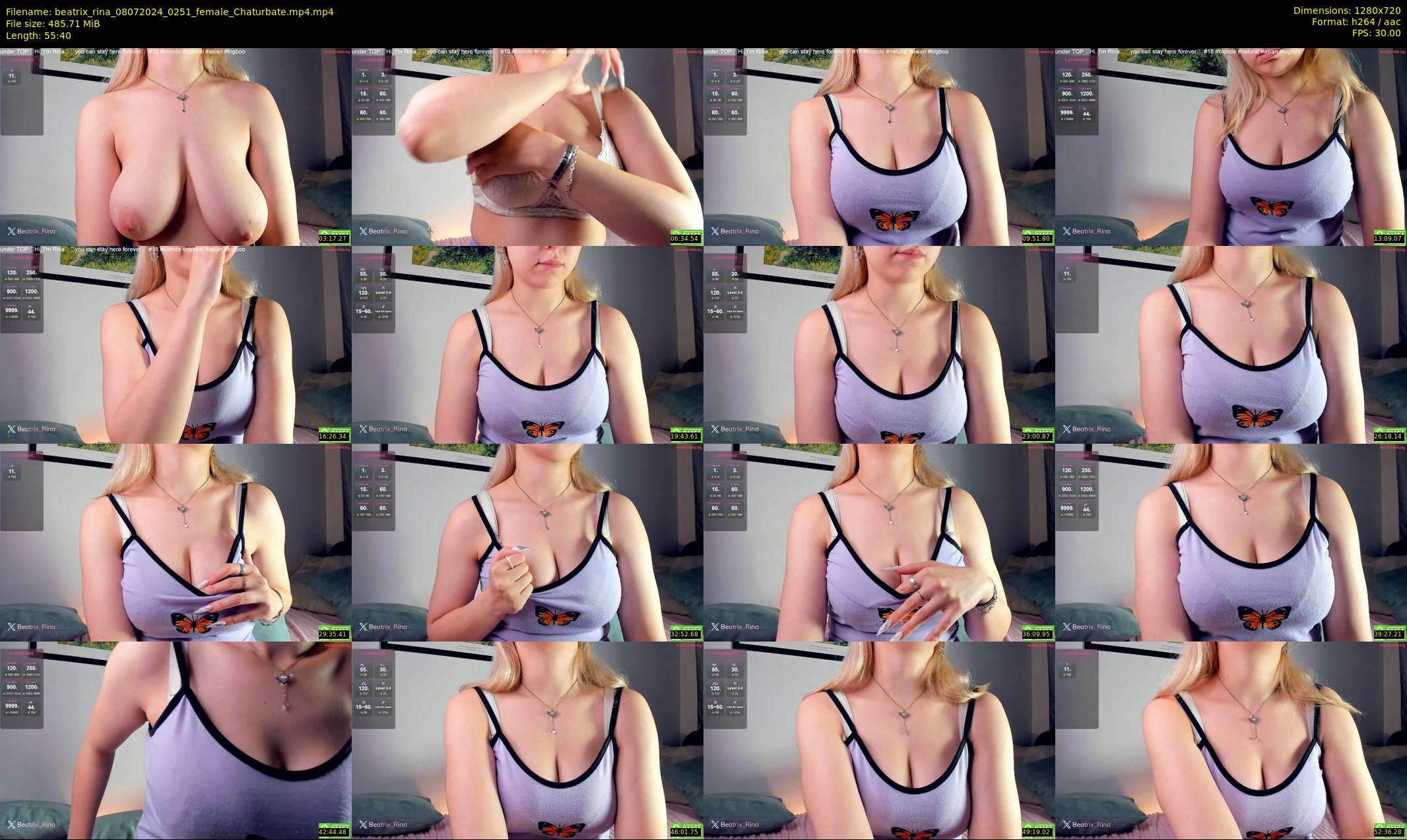 beatrix_rina — 56 minute Chaturbate female cam show recording, 720p, Jul 8, 2024