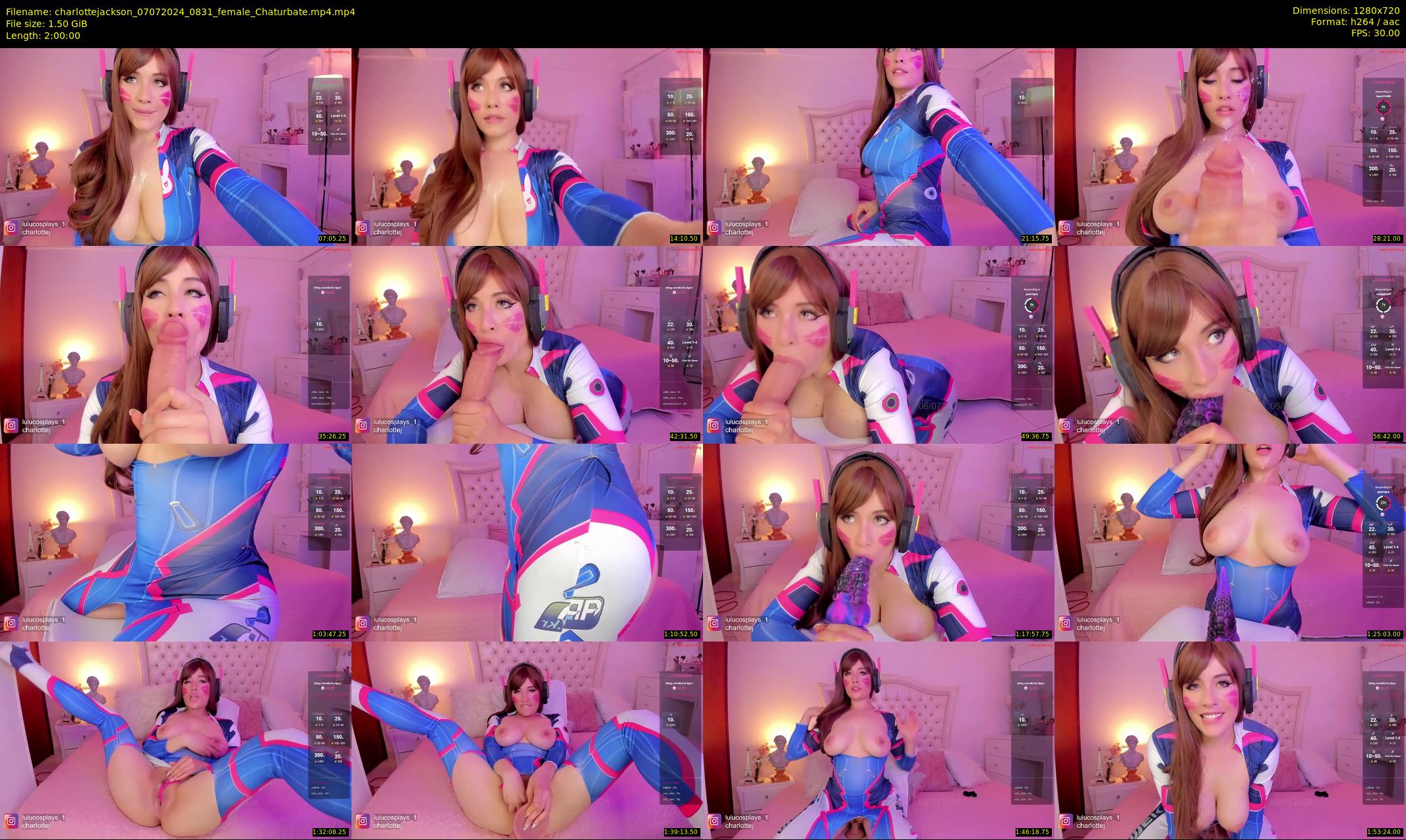 charlottejackson — 120 minute Chaturbate female cam show recording, 720p, Jul 7, 2024
