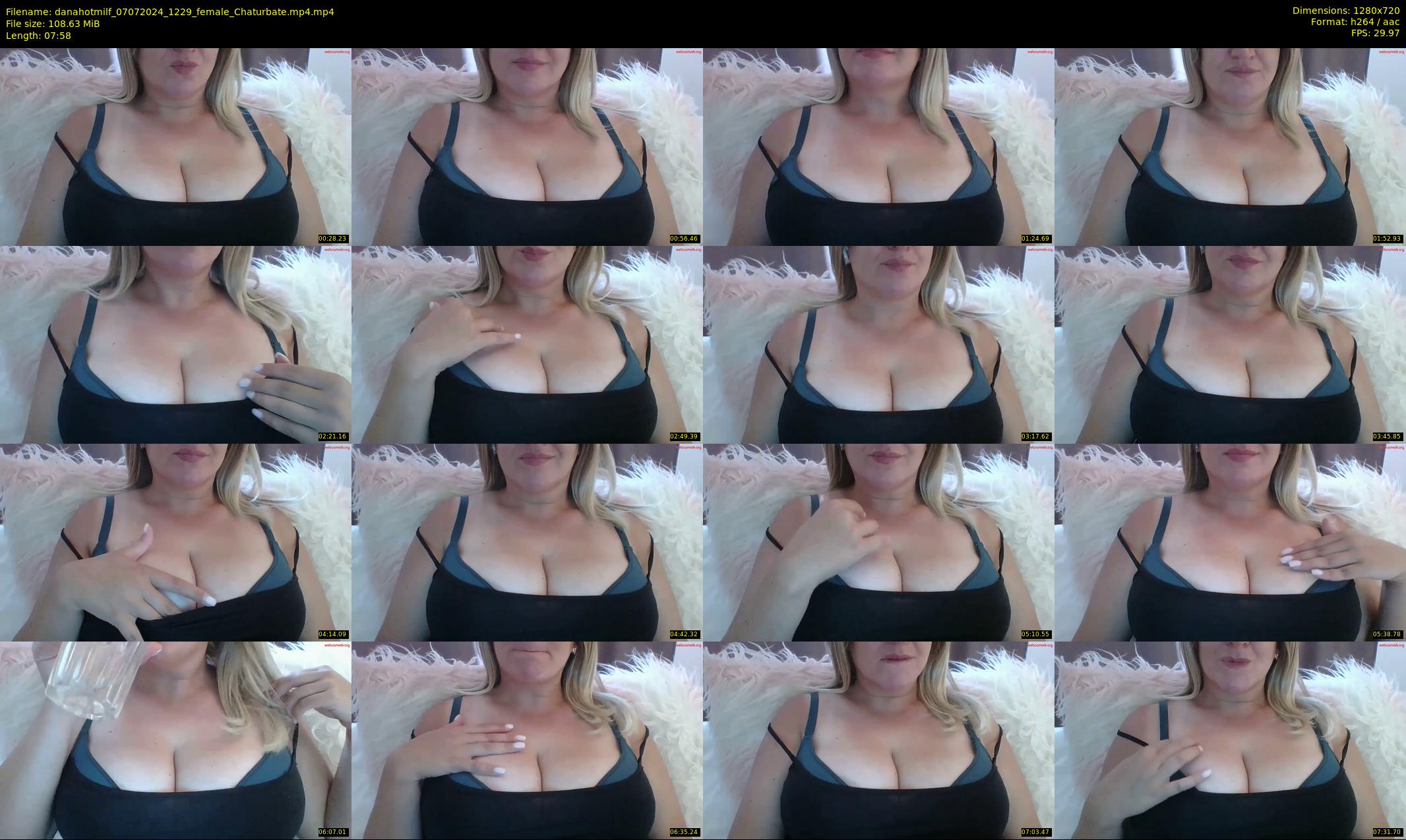 danahotmilf — 8 minute Chaturbate female cam show recording, 720p, Jul 7, 2024