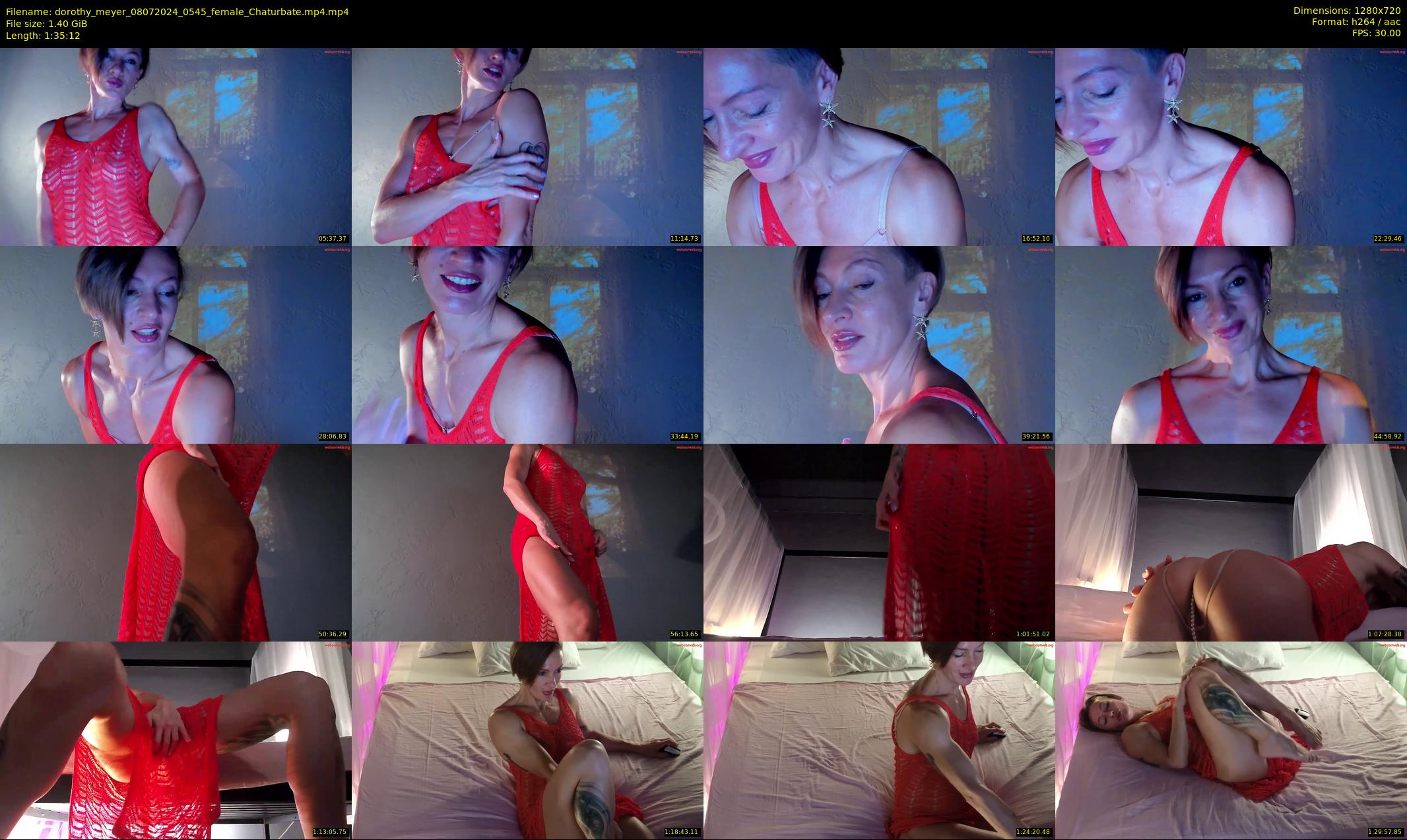 dorothy_meyer — 96 minute Chaturbate female cam show recording, 720p, Jul 8, 2024