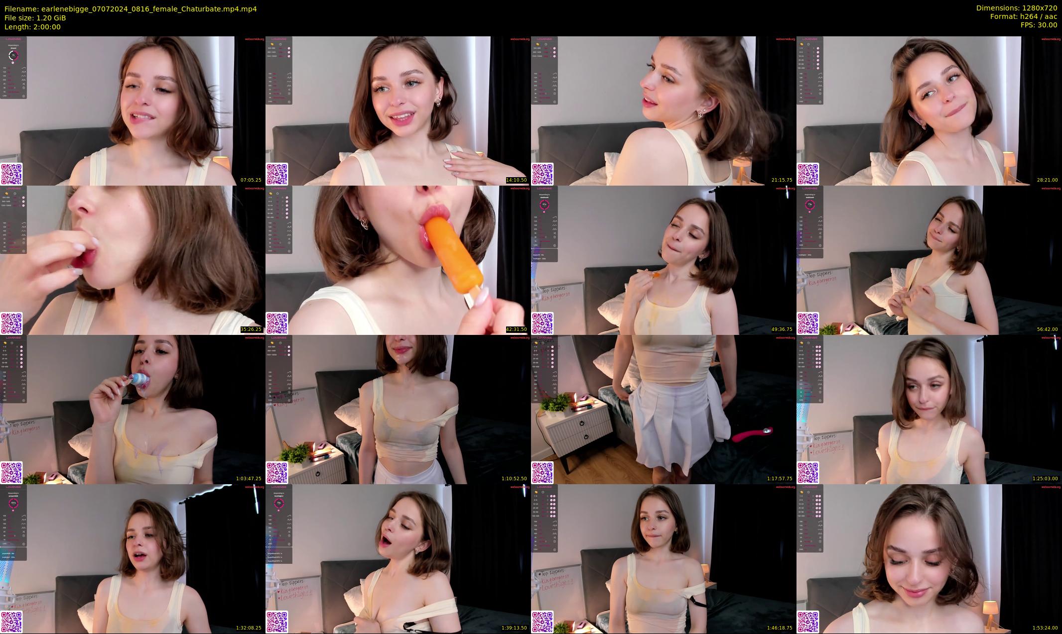 earlenebigge — 120 minute Chaturbate female cam show recording, 720p, Jul 7, 2024