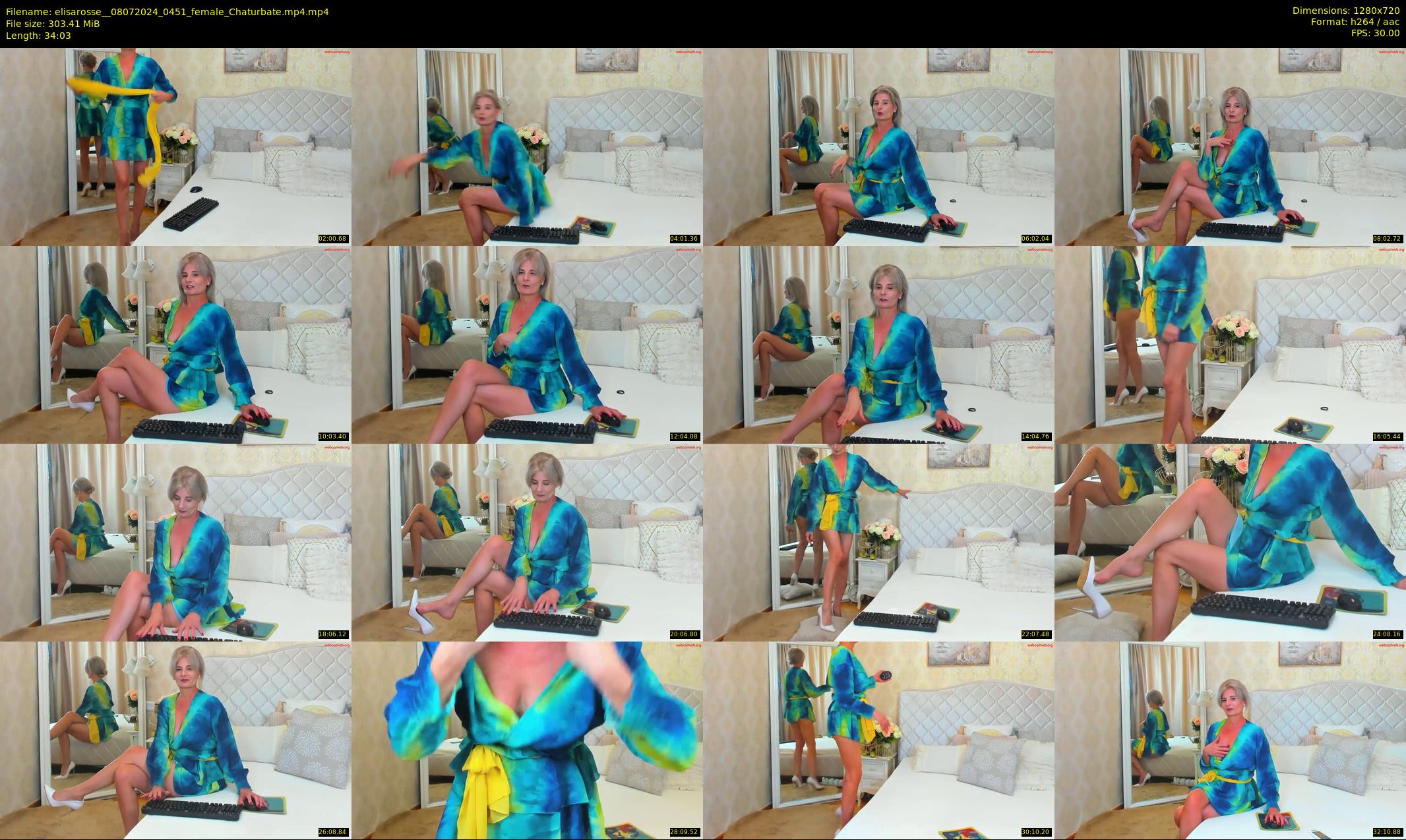 elisarosse_ — 35 minute Chaturbate female cam show recording, 720p, Jul 8, 2024