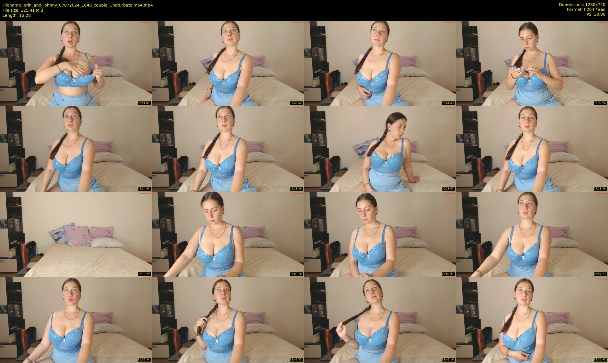 erin_and_johnny — 16 minute Chaturbate couple cam show recording, 720p, Jul 7, 2024
