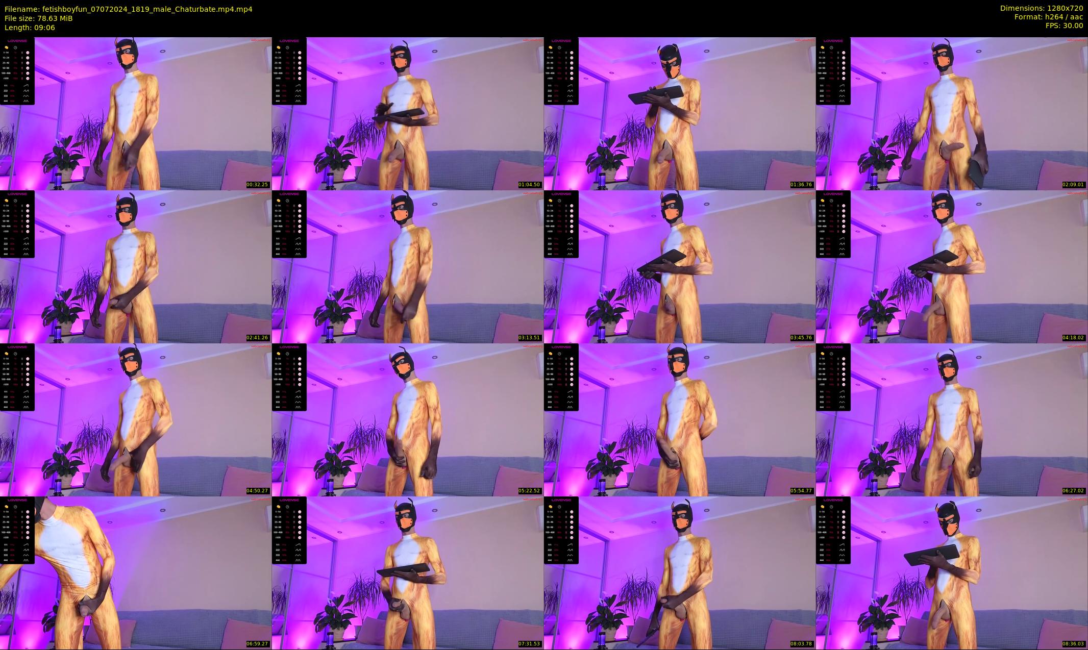 fetishboyfun — 10 minute Chaturbate male cam show recording, 720p, Jul 7, 2024