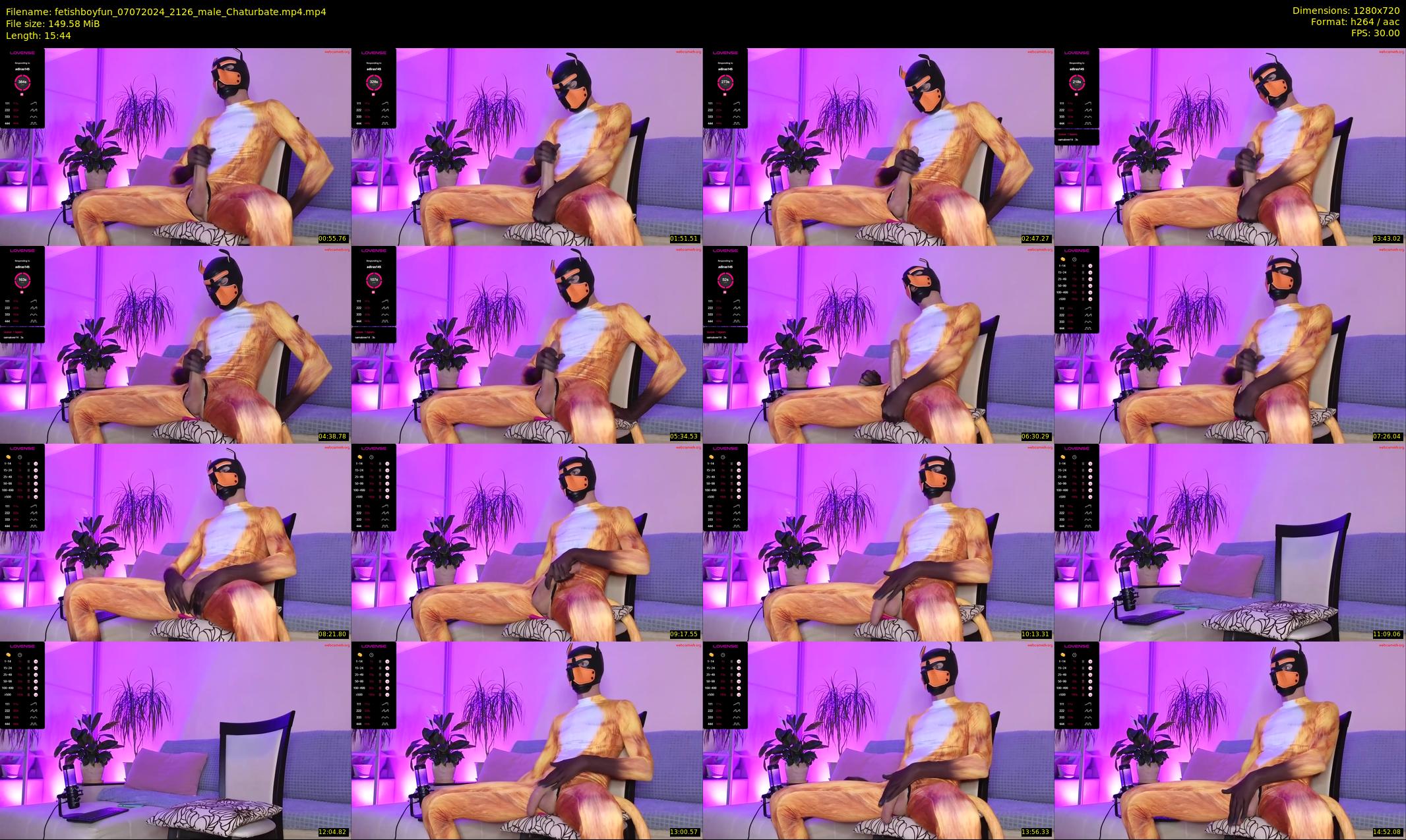 fetishboyfun — 16 minute Chaturbate male cam show recording, 720p, Jul 7, 2024