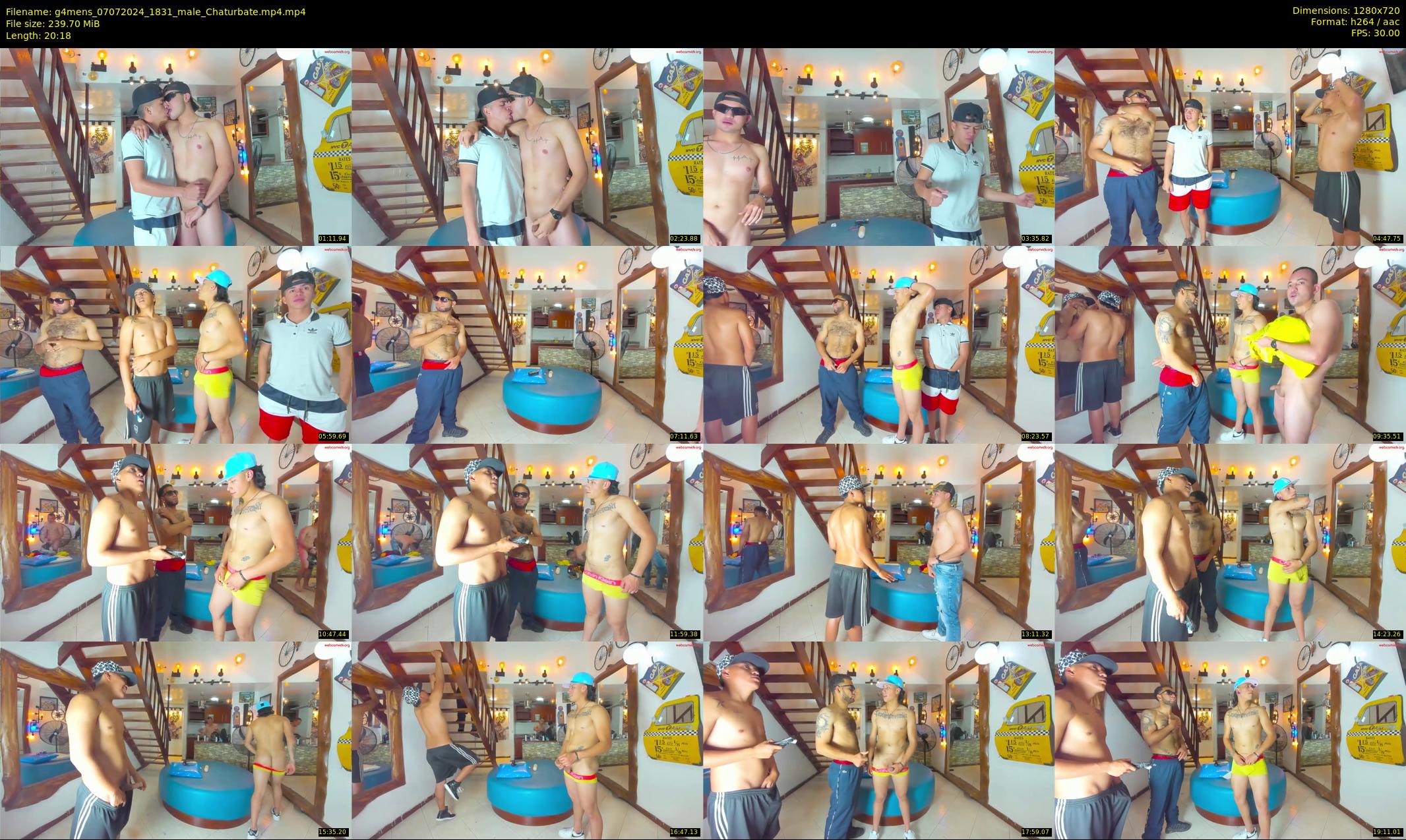 g4mens — 21 minute Chaturbate male cam show recording, 720p, Jul 7, 2024