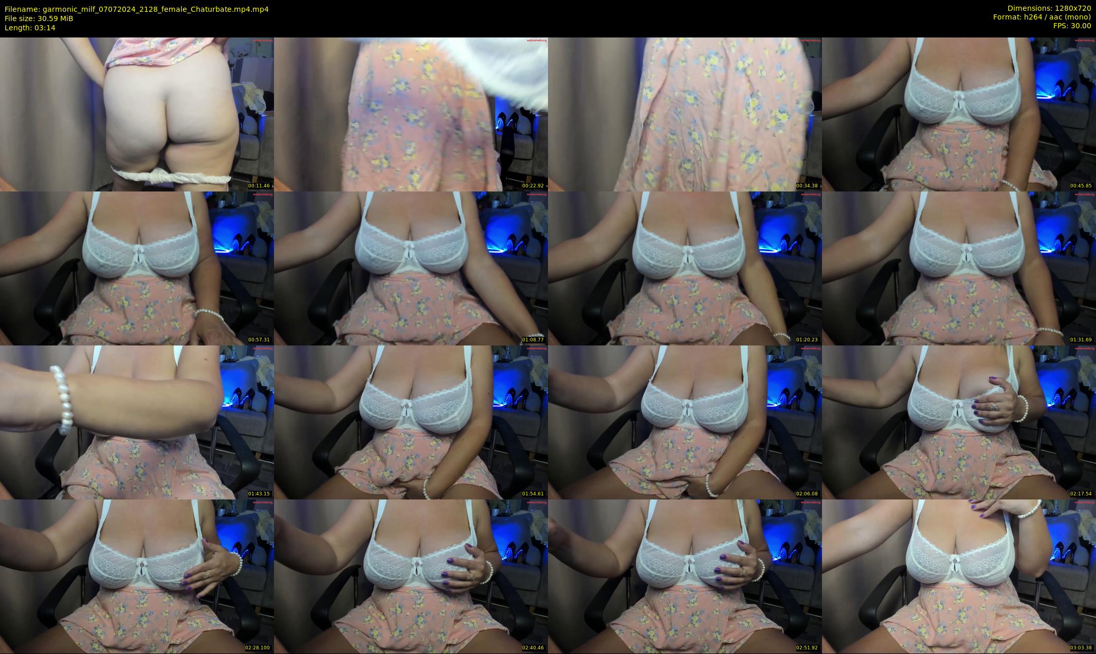 garmonic_milf — 4 minute Chaturbate female cam show recording, 720p, Jul 7, 2024