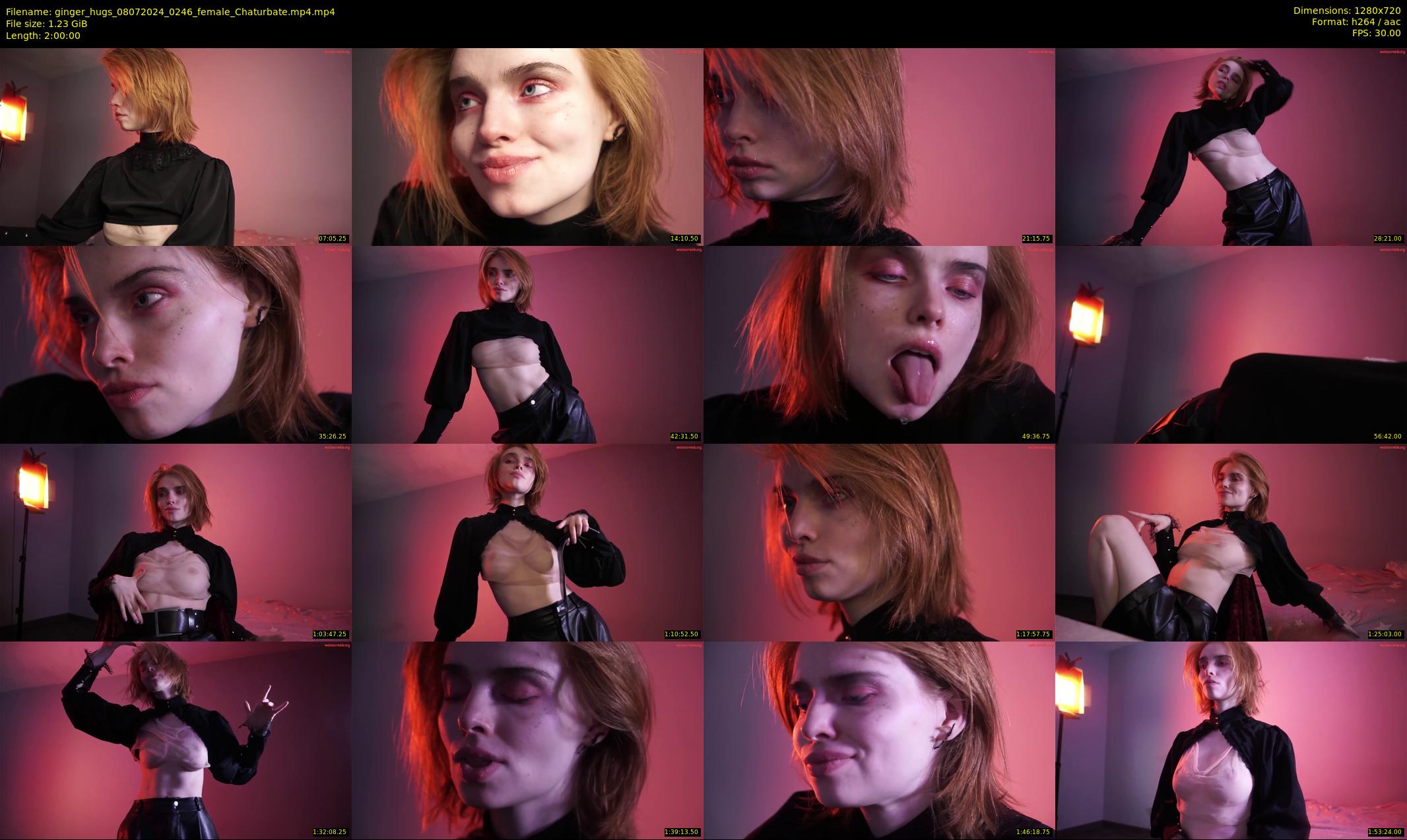ginger_hugs — 120 minute Chaturbate female cam show recording, 720p, Jul 8, 2024